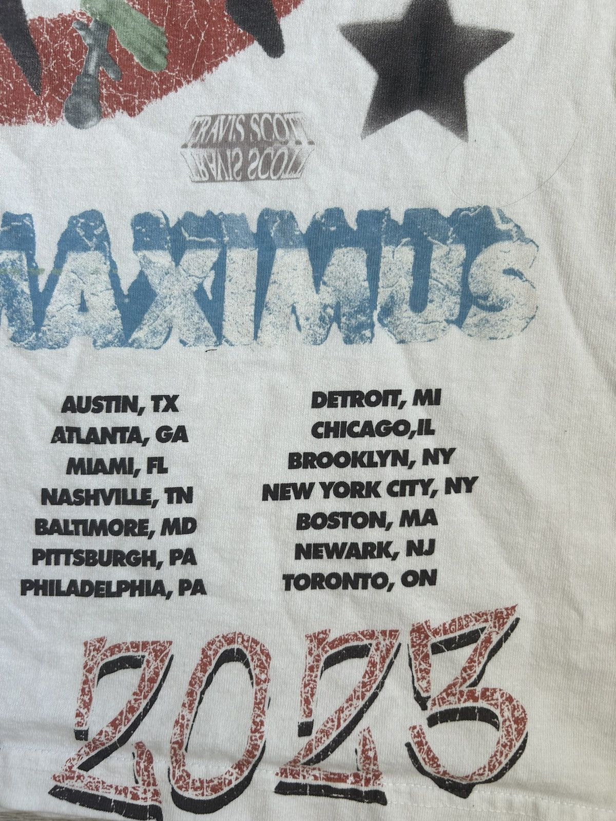 Travis Scott Travis Scott Circus Maximus Utopia Tour Tee Small Size US S / EU 44-46 / 1 - 8 Thumbnail