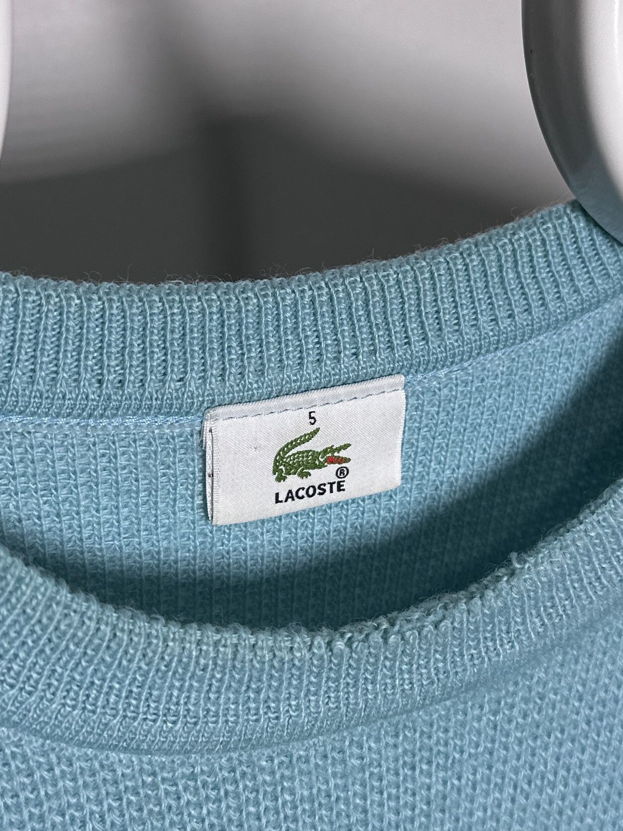 Lacoste Lacoste Vintage Knitted Sweater 90s Size US L / EU 52-54 / 3 - 4 Thumbnail
