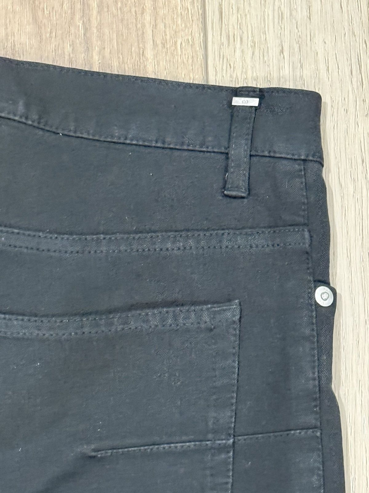 Dior JAPAN EXCLUSIVE Black Dior Jeans Size US 27 - 7 Thumbnail