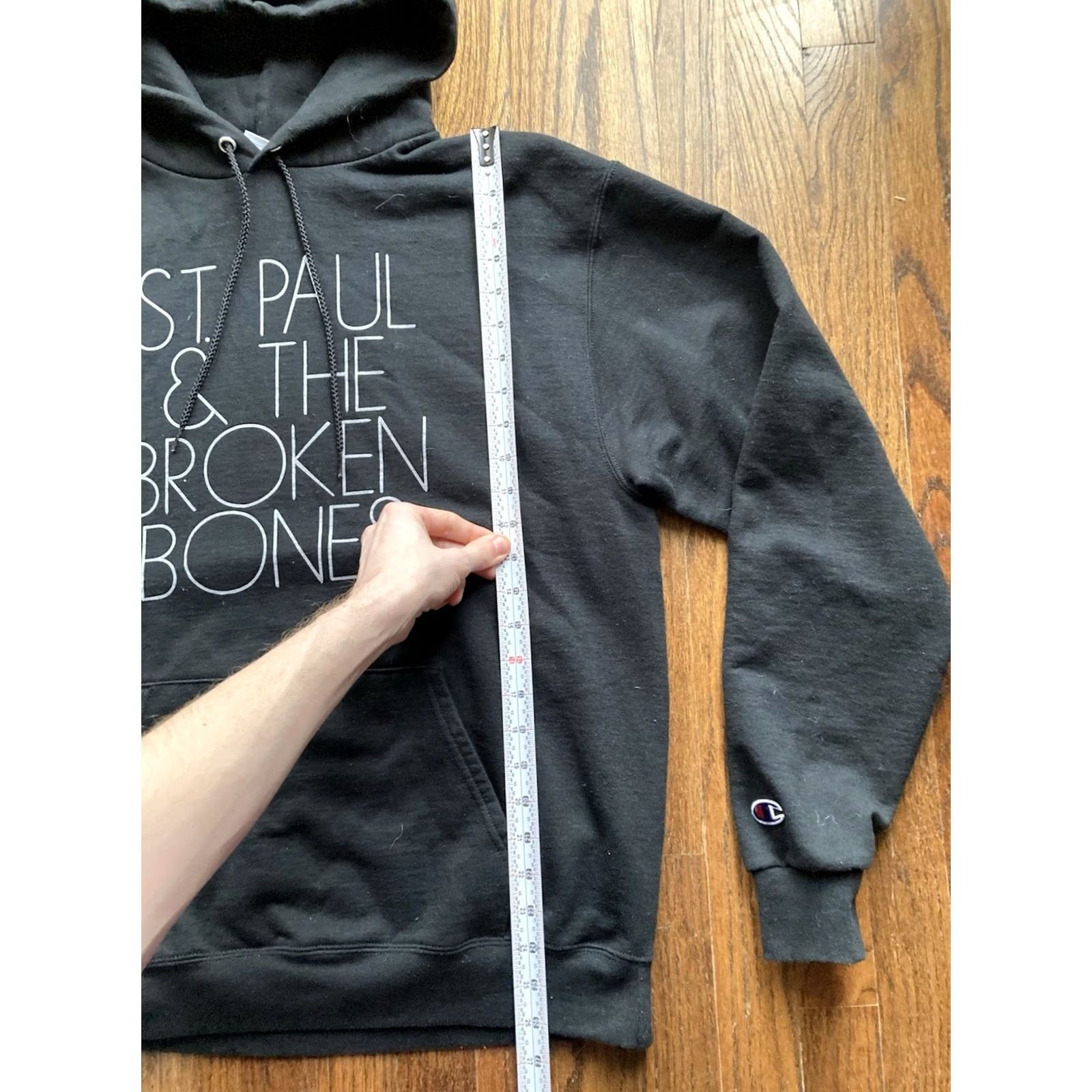 Champion St. Paul & The Broken Bones Sweatshirt Hoodie Champion Size L Black Concert Merch Pullover Hooded Men Mens Regular Large Size US L / EU 52-54 / 3 - 4 Thumbnail