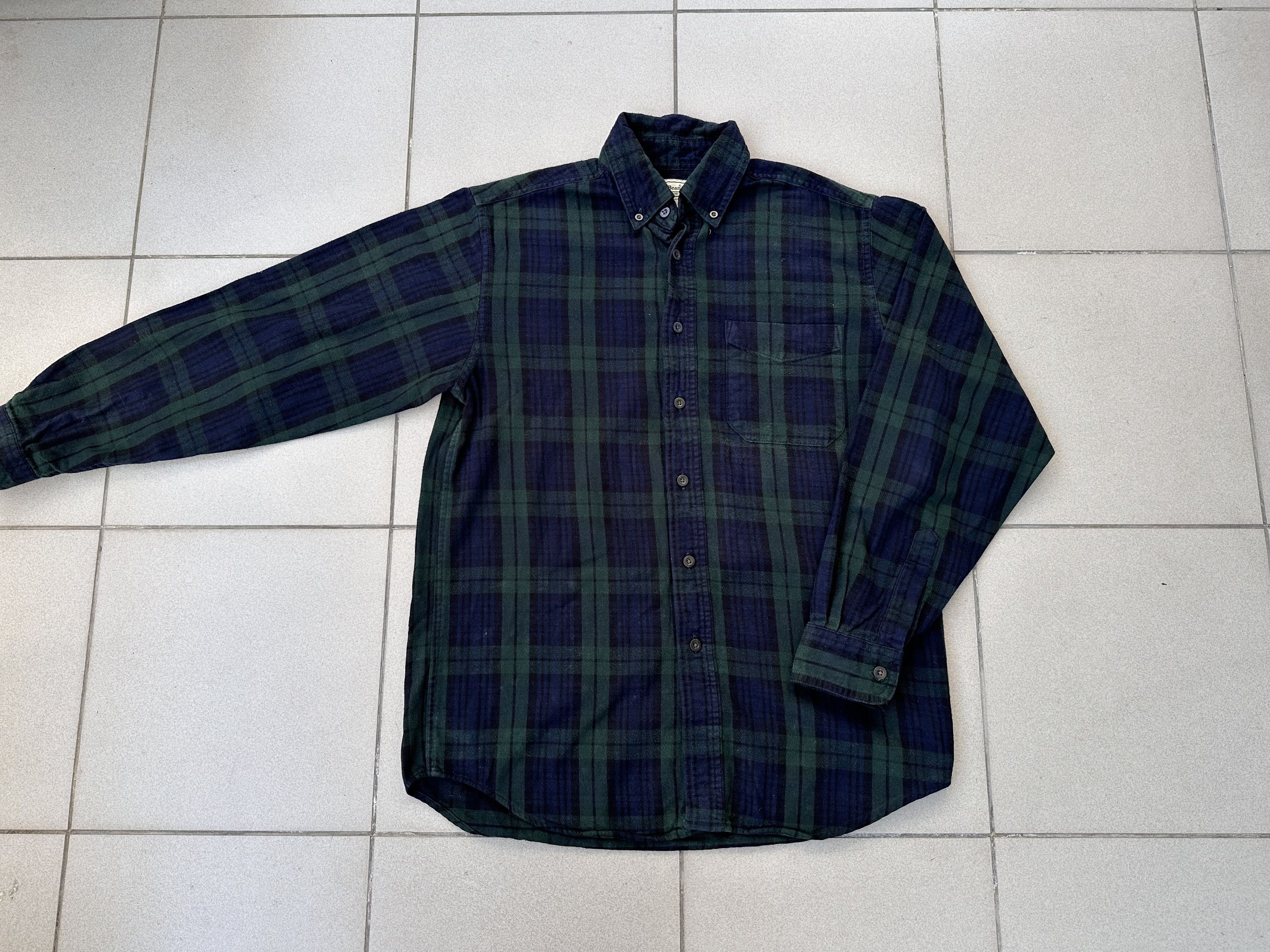 L.L. Bean L.L Bean flanel shirt button up tartan Size US M / EU 48-50 / 2 - 4 Thumbnail