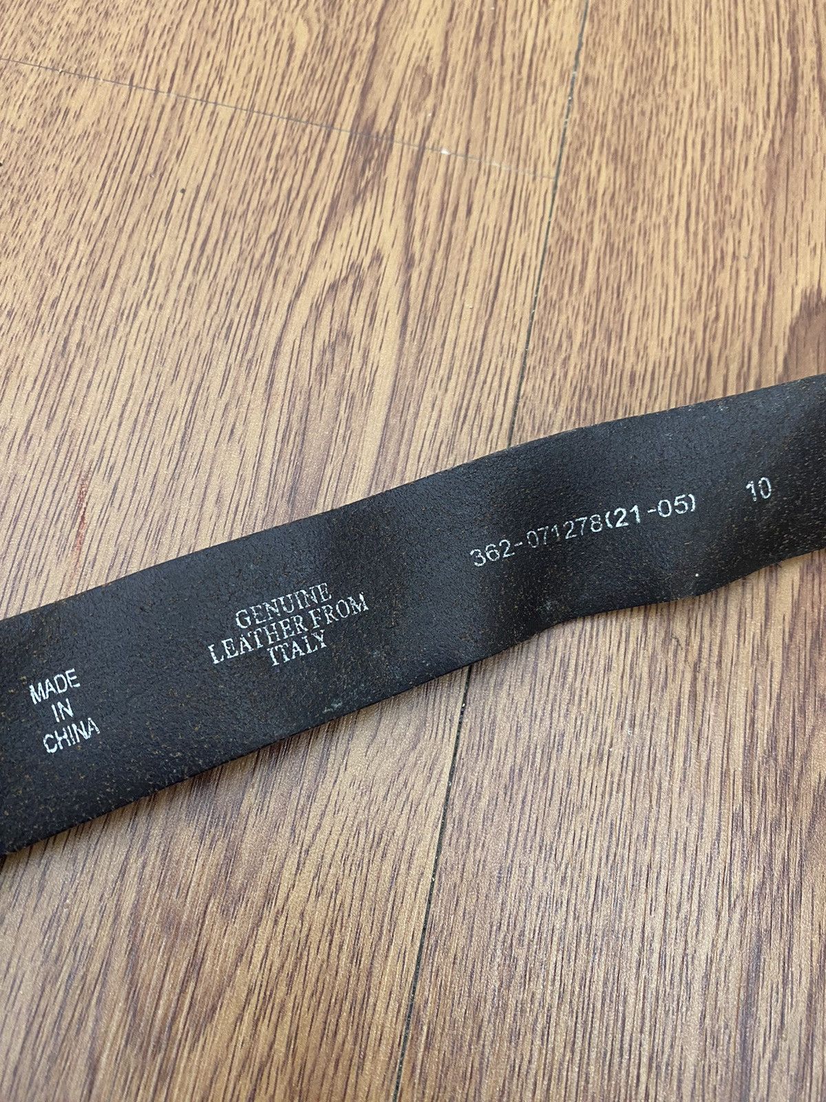Vintage Vintage Genuine leather from italy belt Size ONE SIZE - 4 Thumbnail