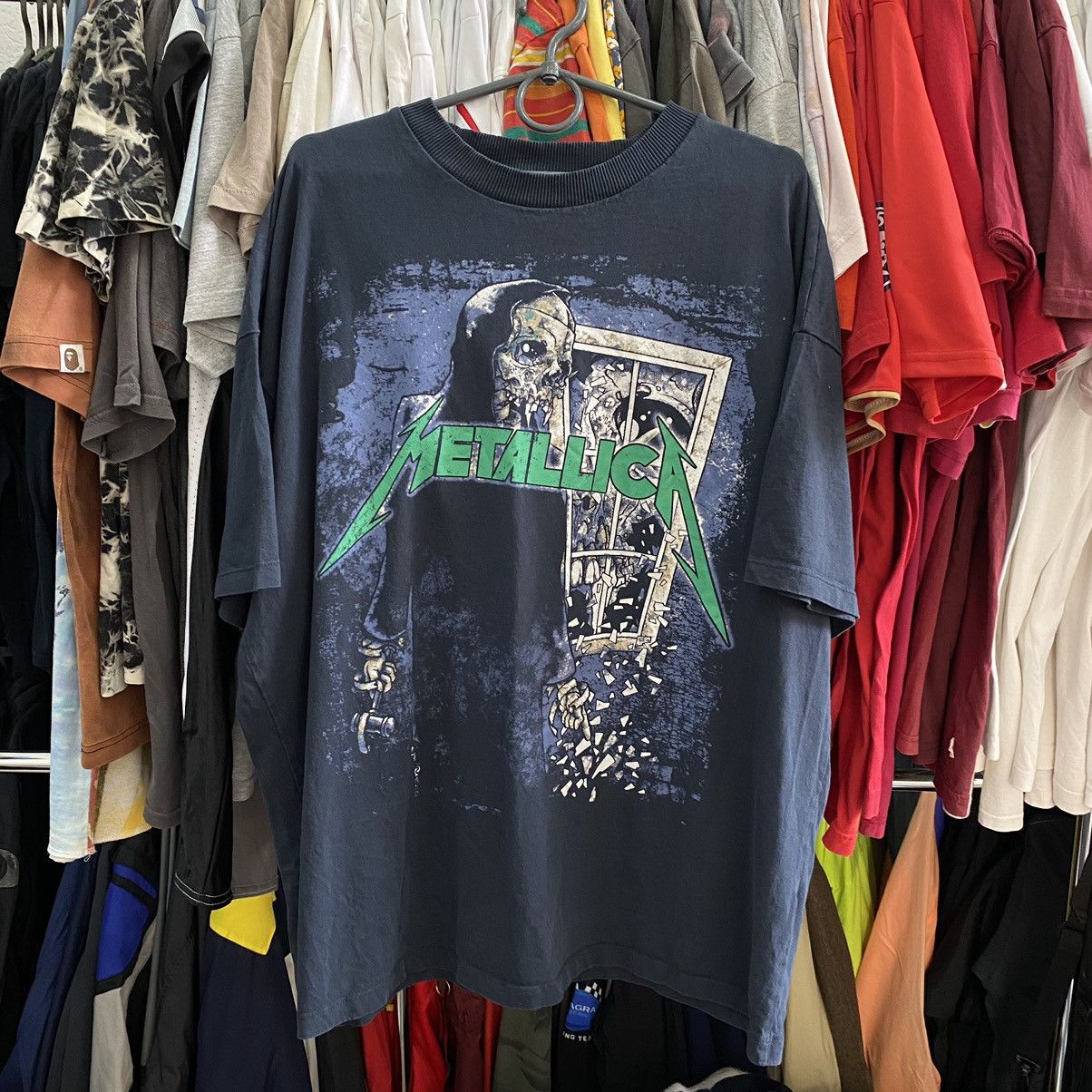 Band Tees Vintage Metallica Overprinted Graphic rock band tee Size US L / EU 52-54 / 3 - 1 Thumbnail