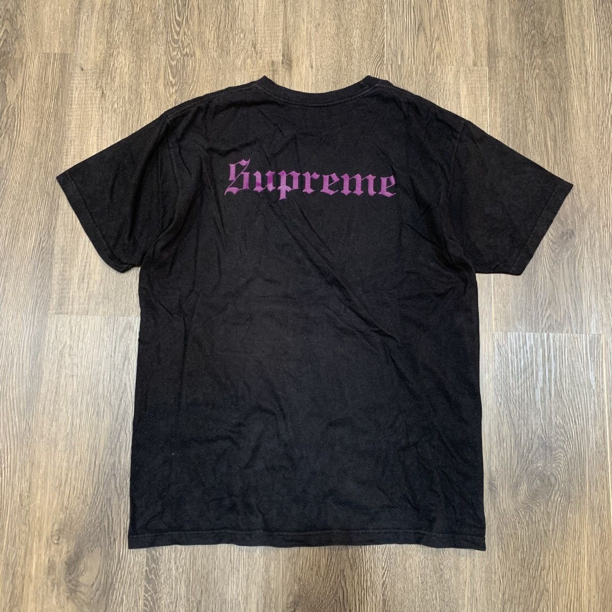 Black Sabbath × Supreme Supreme x Black Sabbath Tome SS16 Black T-Shirt Size US XL / EU 56 / 4 - 2 Thumbnail