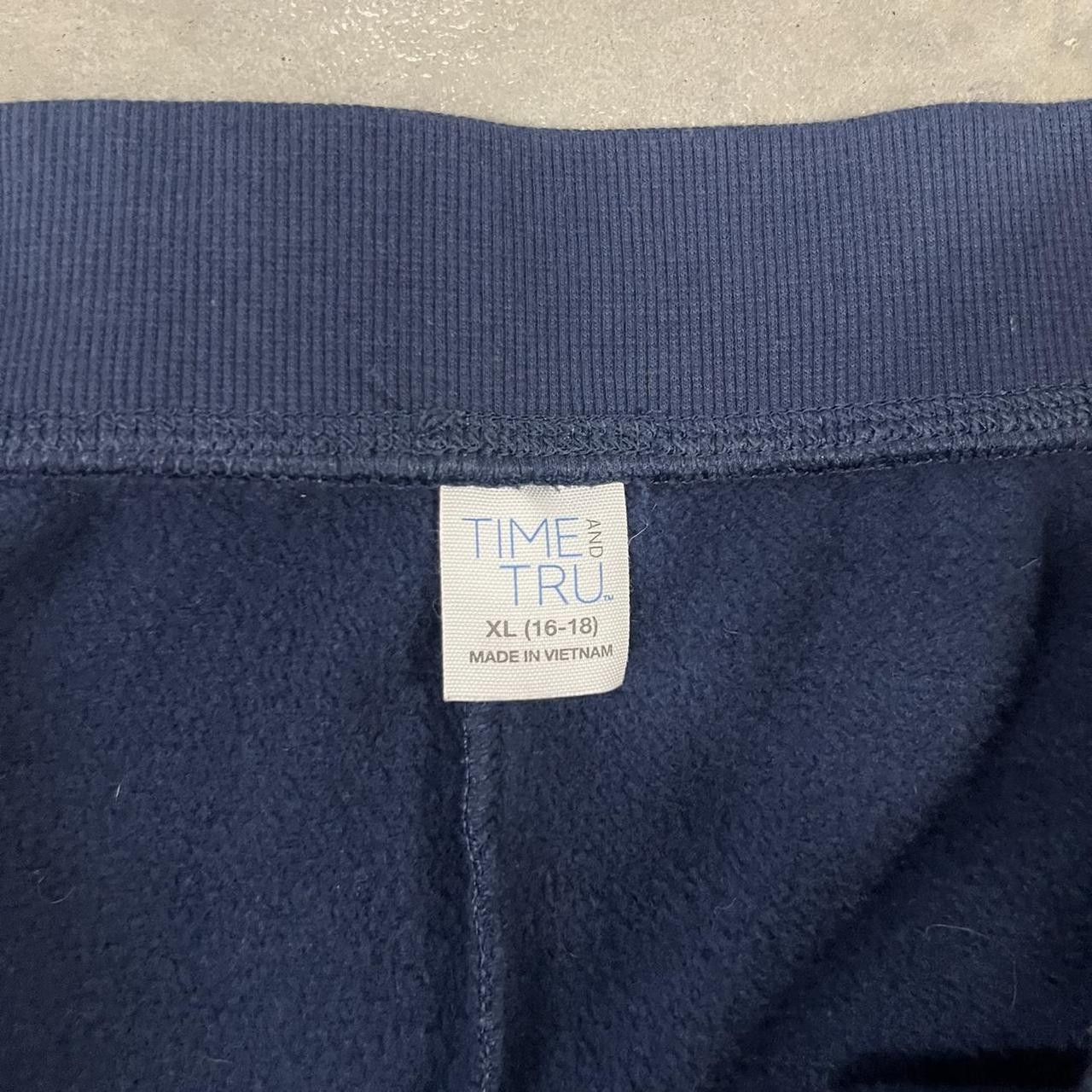 Vintage Vintage Y2K/2000s Baggy Wide Leg Comfortable Blue SweatPants! Size US 38 / EU 54 - 6 Thumbnail