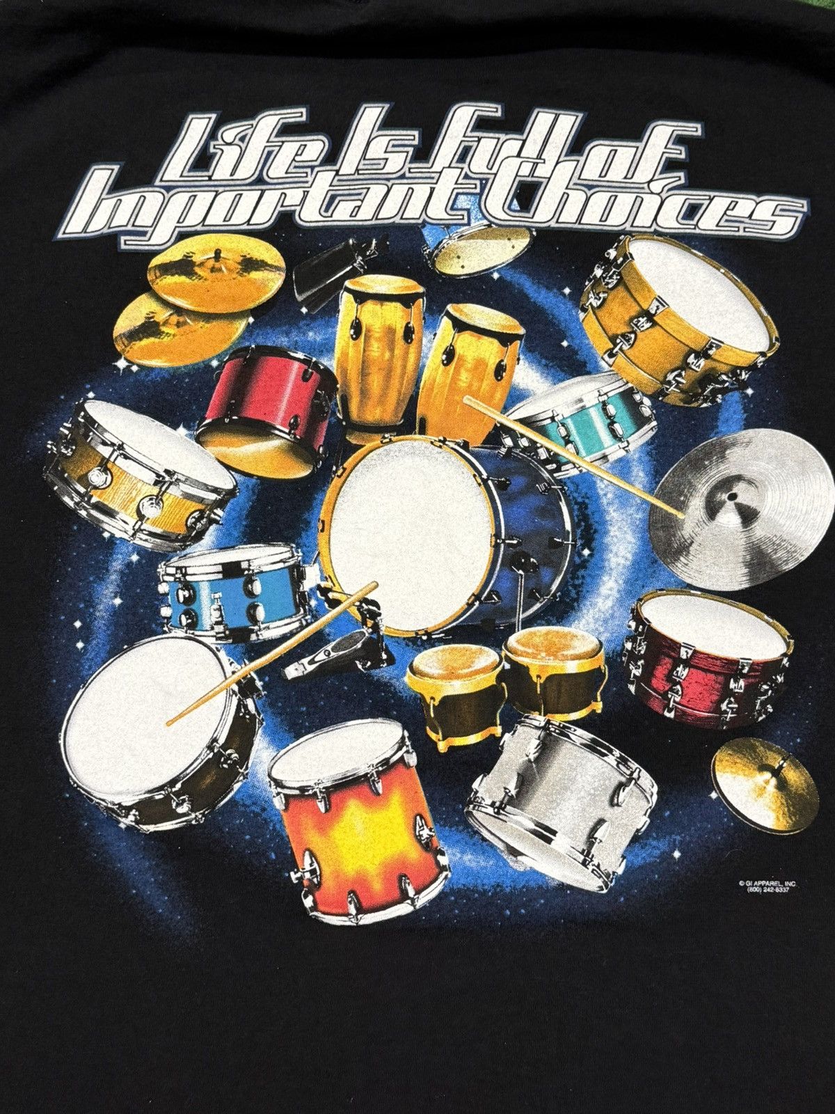 Band Tees Vintage Y2K Beale Street Memphis Drum Kit Tee Size US XXL / EU 58 / 5 - 2 Thumbnail