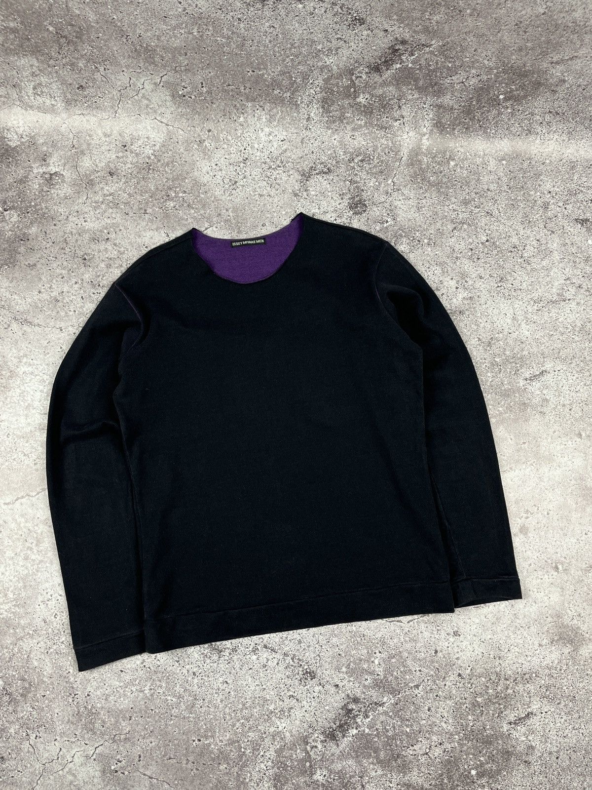 Issey Miyake × Japanese Brand × Vintage Rare Vintage🔥Issey Miyake Men Destroyed Collar Size US M / EU 48-50 / 2 - 4 Thumbnail