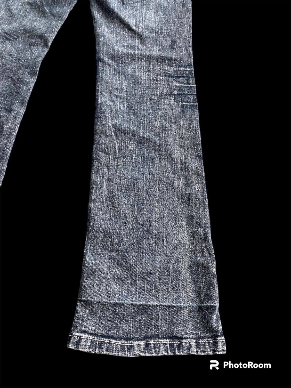 Hysteric Glamour × If Six Was Nine × Masaki Matsushima Flare Jeans Japan Masaki Stretch Faded Black Size US 29 - 14 Thumbnail