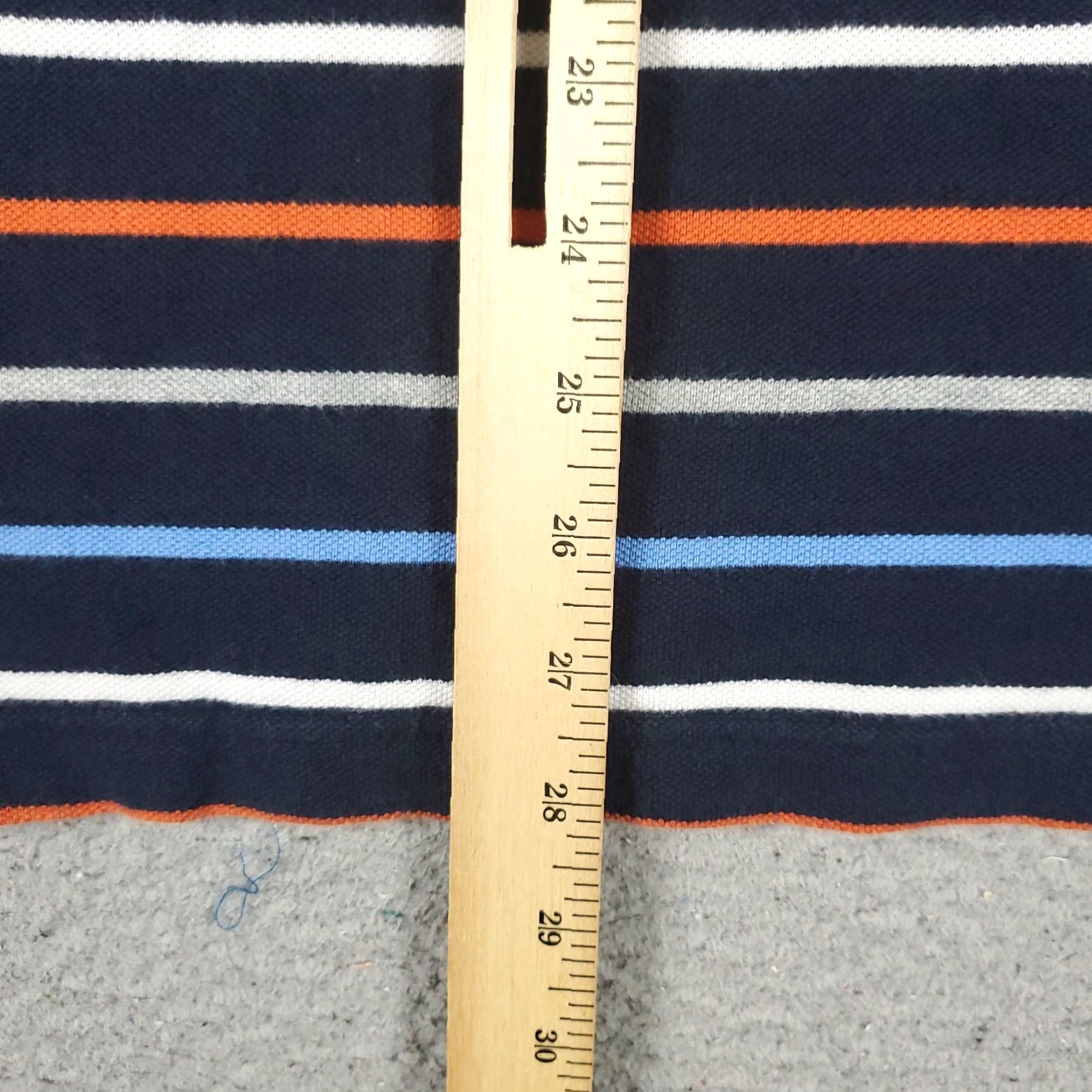 Nautica VINTAGE Nautica Polo Shirt Mens XL Blue Striped Short Sleeve Casual Cotton 90s Classic Mens Size US XL / EU 56 / 4 - 5 Thumbnail