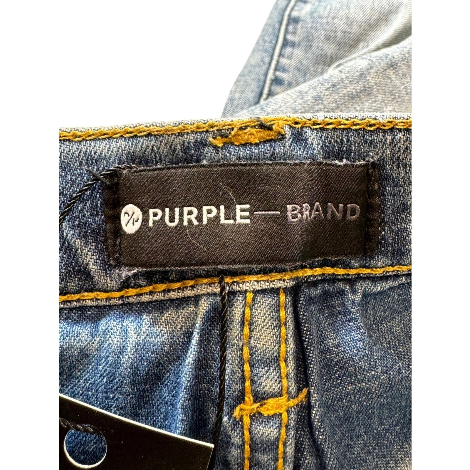 Purple Brand Purple Brand Plain Light Wash Jeans Size US 30 / EU 46 - 4 Thumbnail