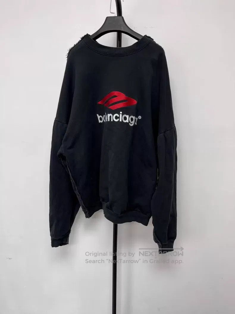 Balenciaga Balenciaga Alphabet Logo Print Crew Neck Long Sleeve Sweat Size US XS / EU 42 / 0 - 2 Thumbnail