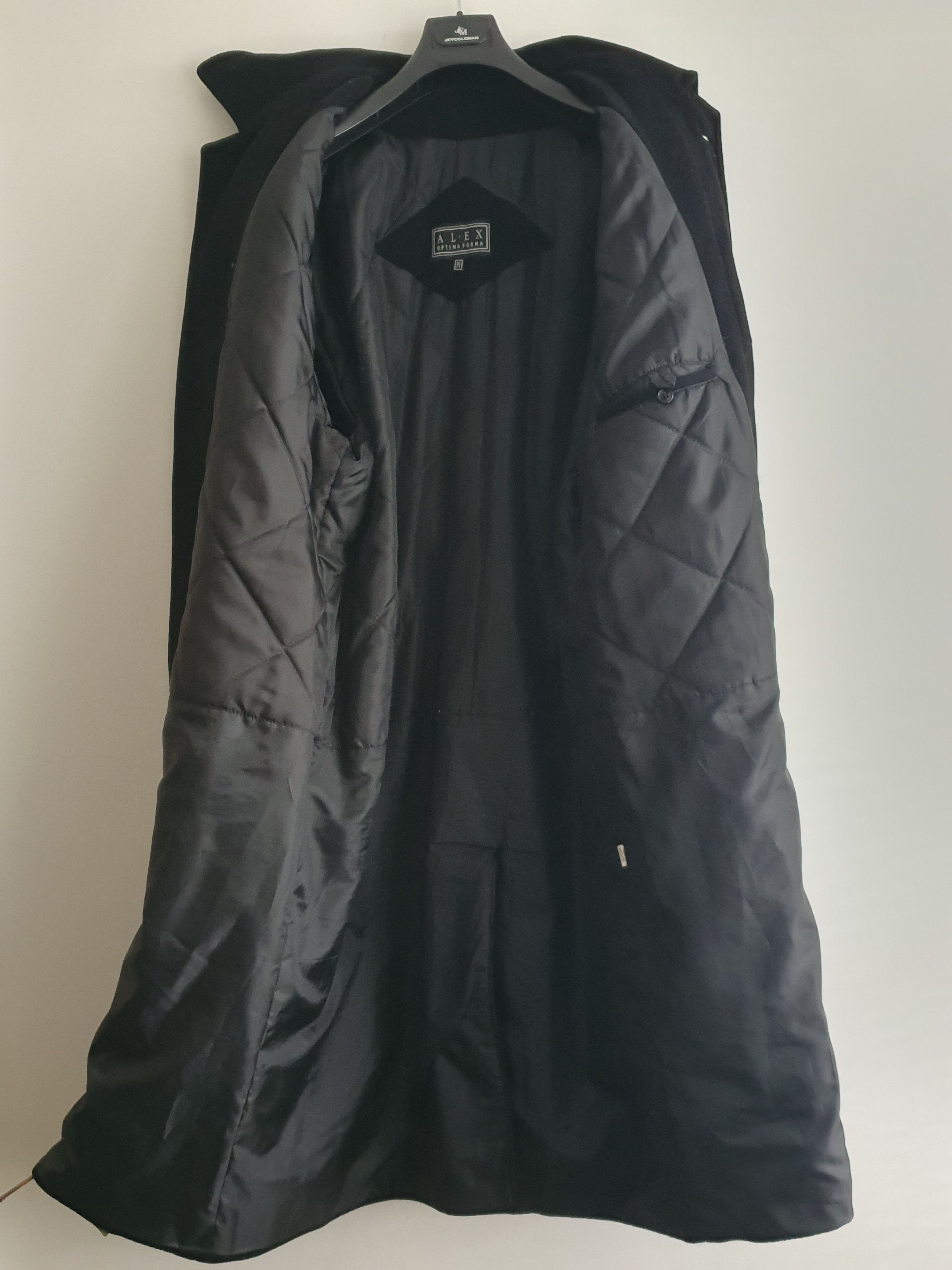 Other Wool Overcoat with Shoulder Pads Size US M / EU 48-50 / 2 - 2 Thumbnail