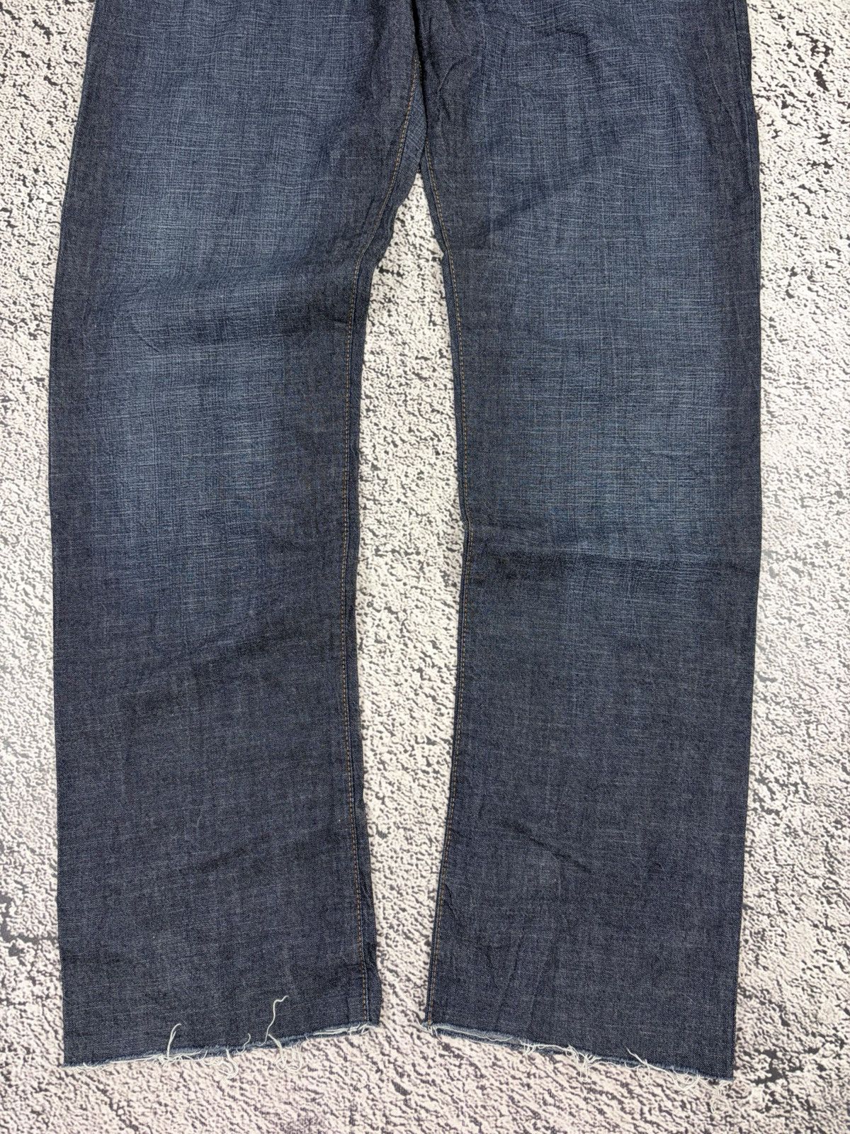 Z Zegna Zegna Sport Denim Project Indigo Luxury Jeans Straight Fit Size US 34 / EU 50 - 3 Thumbnail