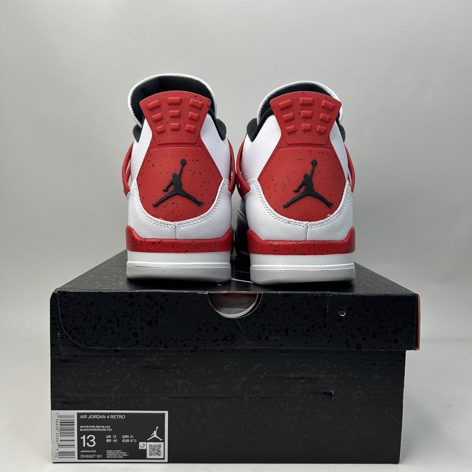 Jordan Brand Nike Air Jordan 4 Retro “Red Cement” 2023 Size US 13 / EU 46 - 4 Thumbnail