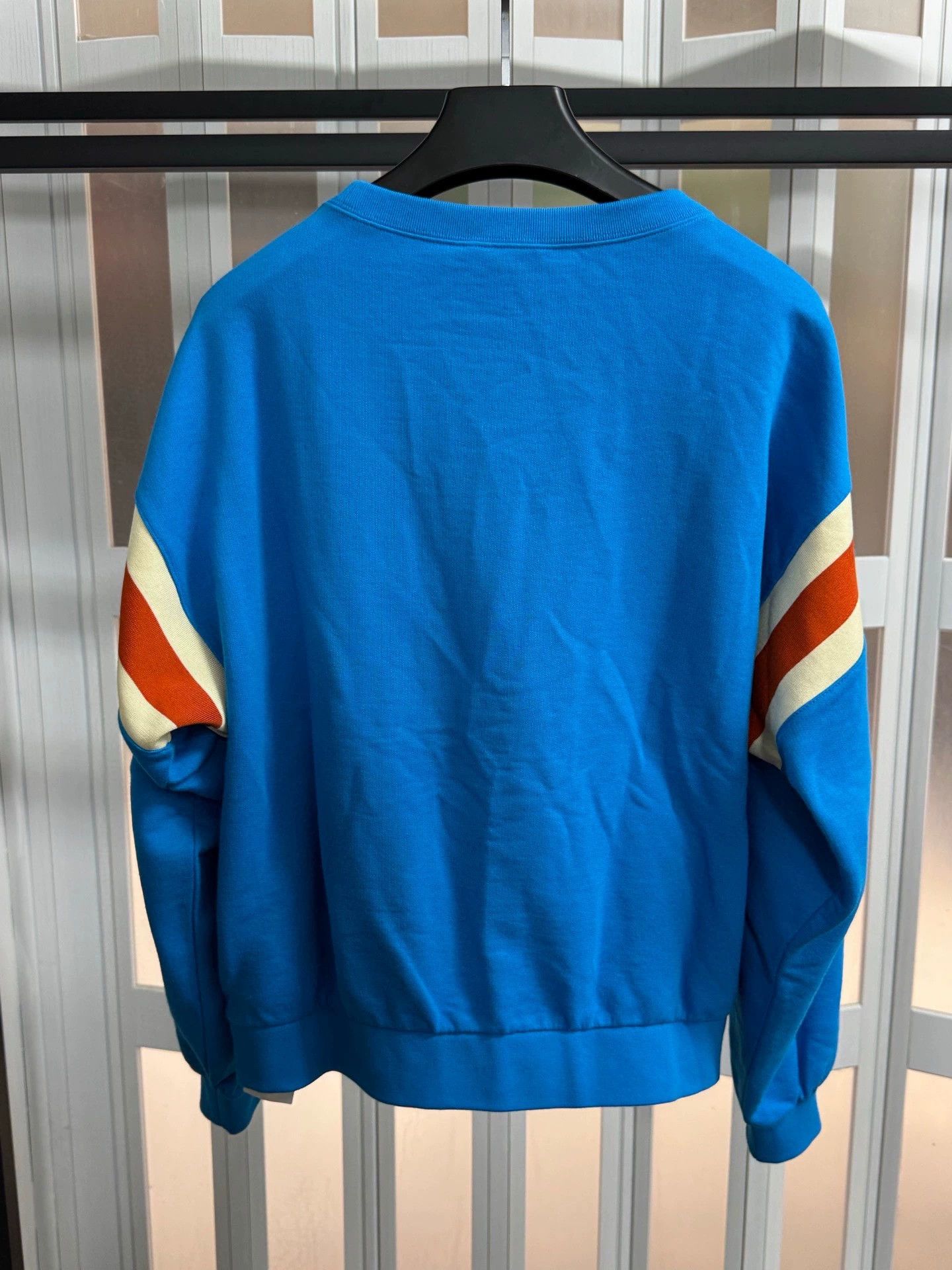 Gucci gucci blue sweatshirt with shoulder details Size US XS / EU 42 / 0 - 4 Thumbnail