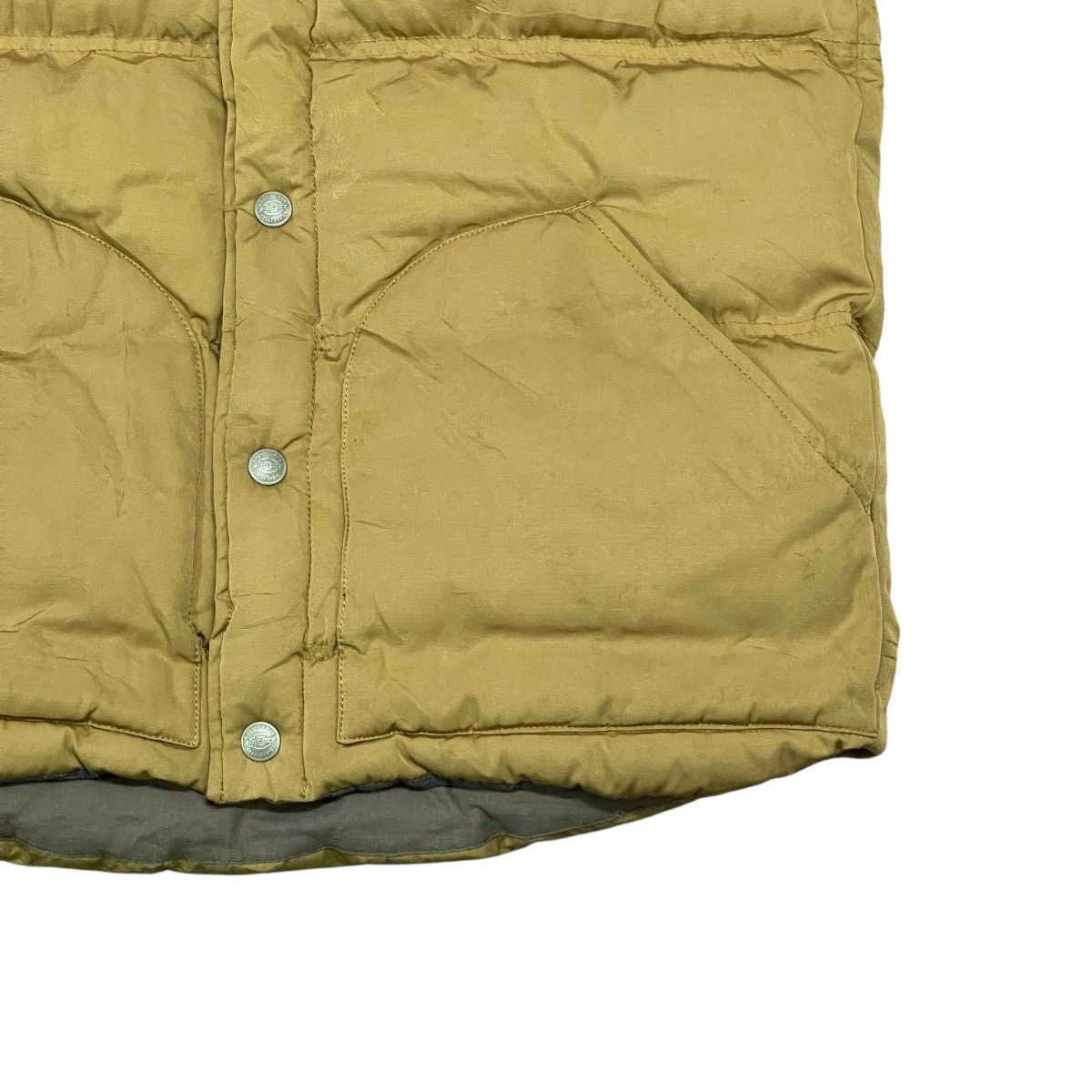 Dickies Vintage 90s Dickies Button Puffer Vest Jacket Size US XL / EU 56 / 4 - 3 Thumbnail