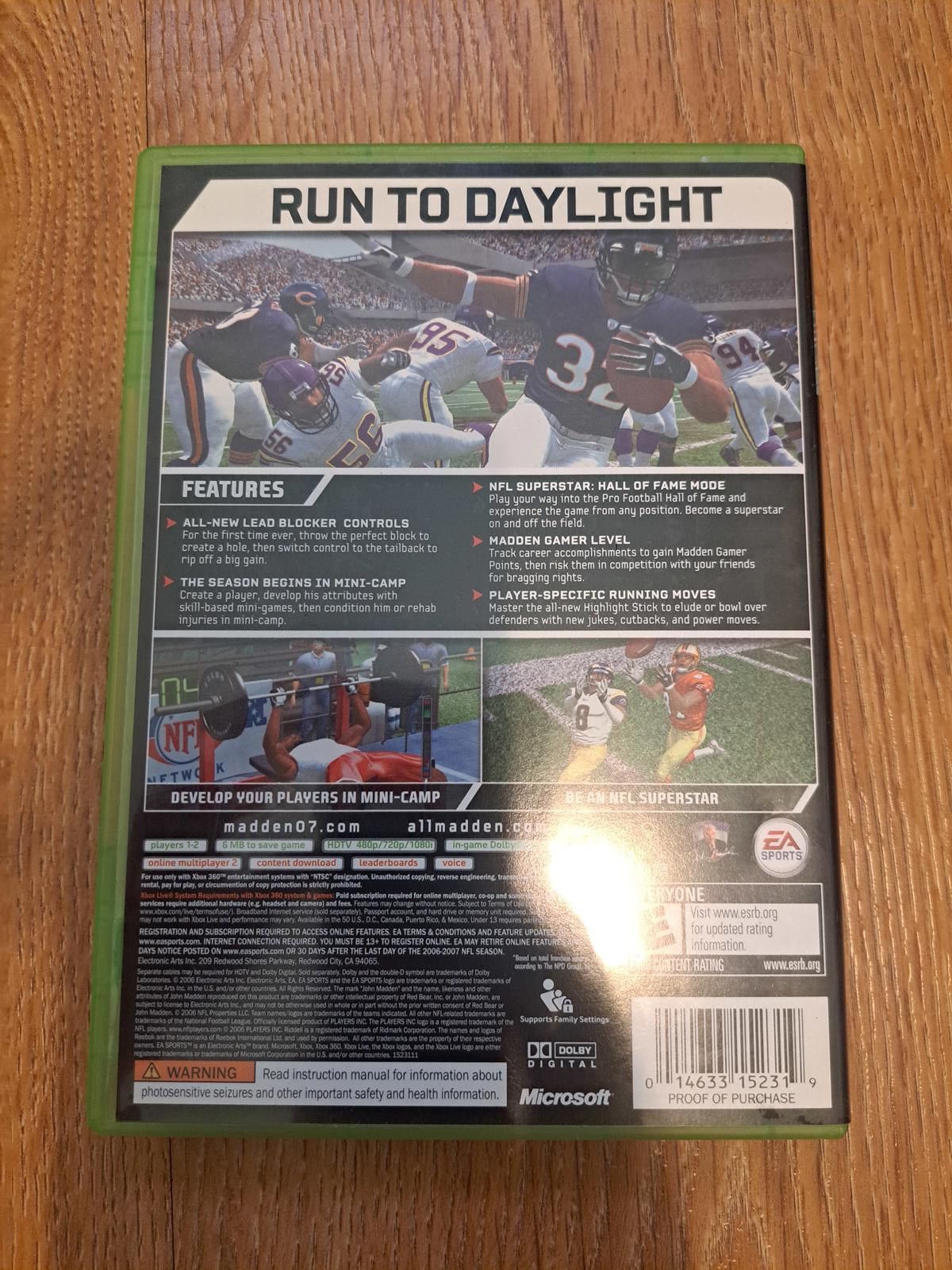 Other Madden NFL 07 Xbox 360 Very Good Condition Size ONE SIZE - 2 Thumbnail