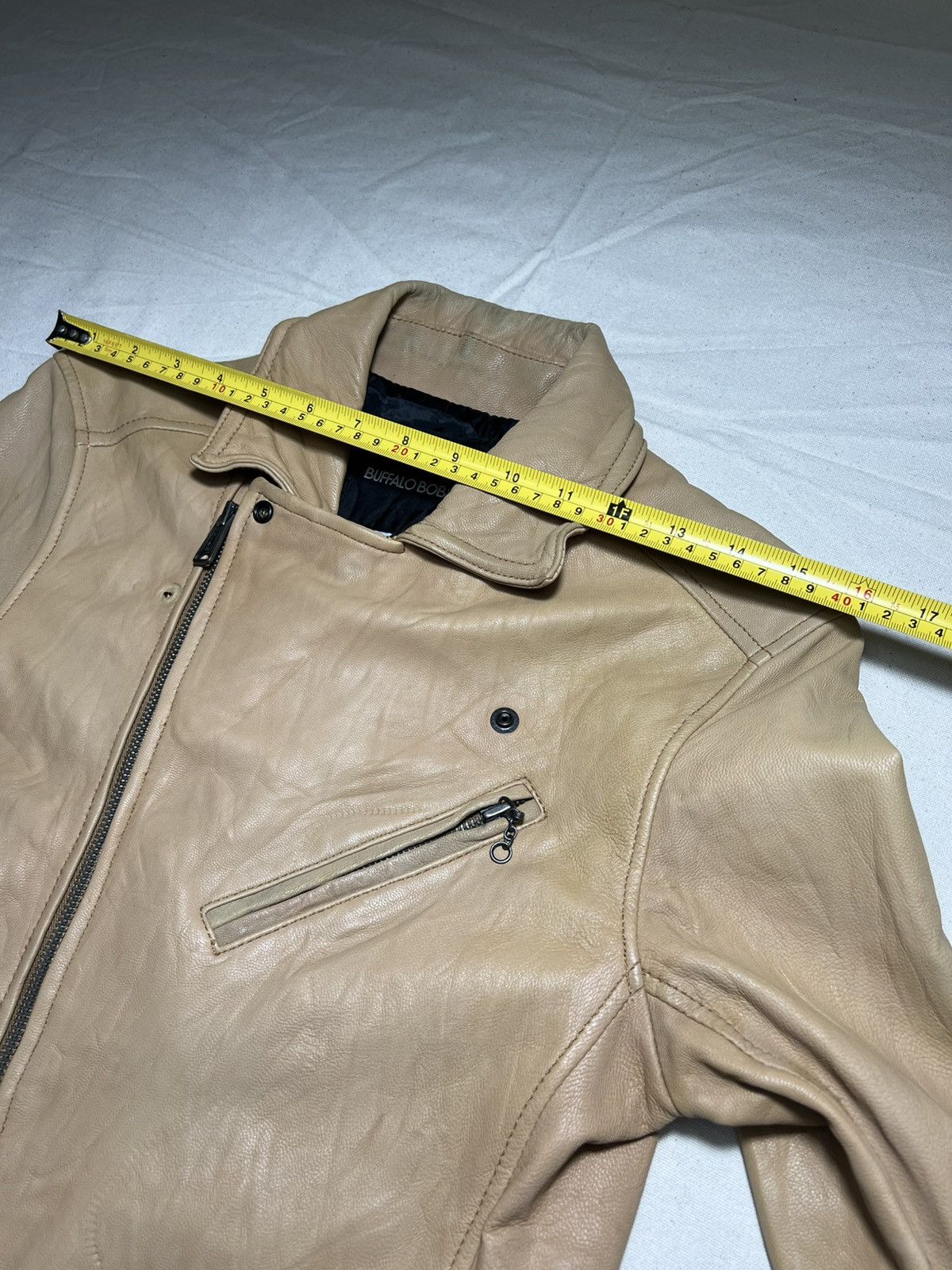 BUFFALO BOBS Buffalo Bobs biker-style leather jacket Size US S / EU 44-46 / 1 - 10 Thumbnail