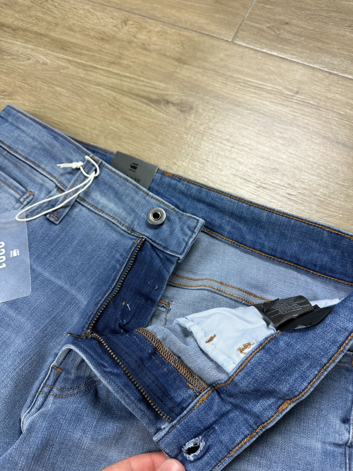 G-Star NEW🏷️ G-Star Raw 3301 Deconstructed Skinny Denim Jeans Size US 31 - 5 Thumbnail