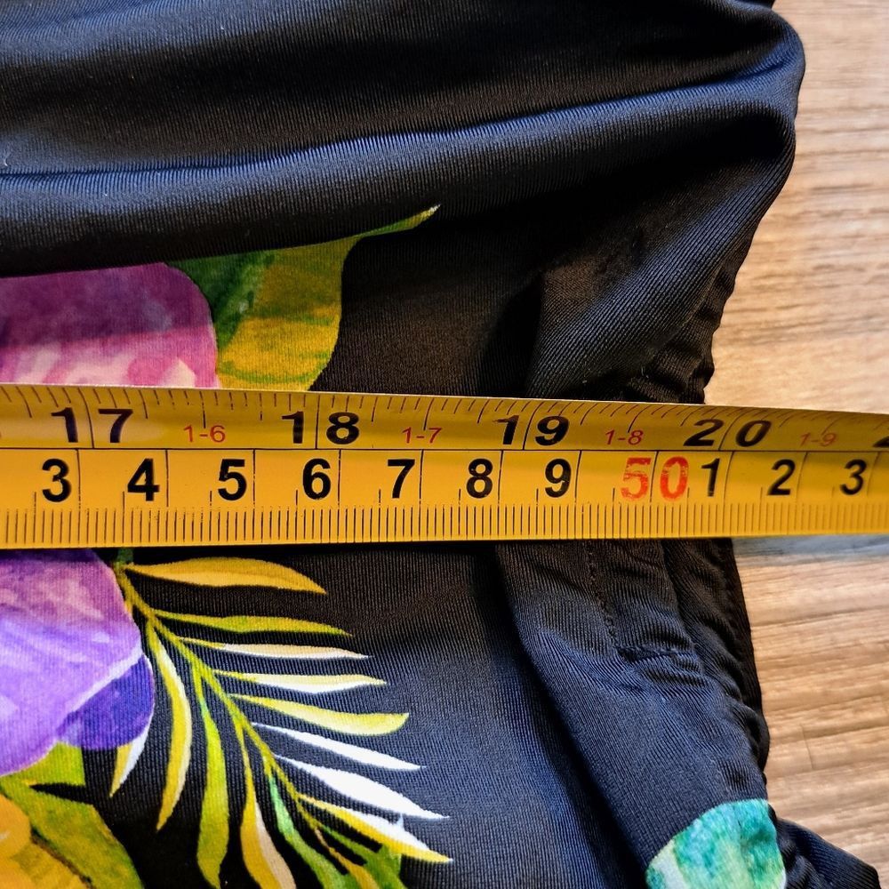 Other Swimsuit For All Plus Size Underwire Floral One-Piece Swimsu Size 4XL / US 24-26 - 12 Thumbnail