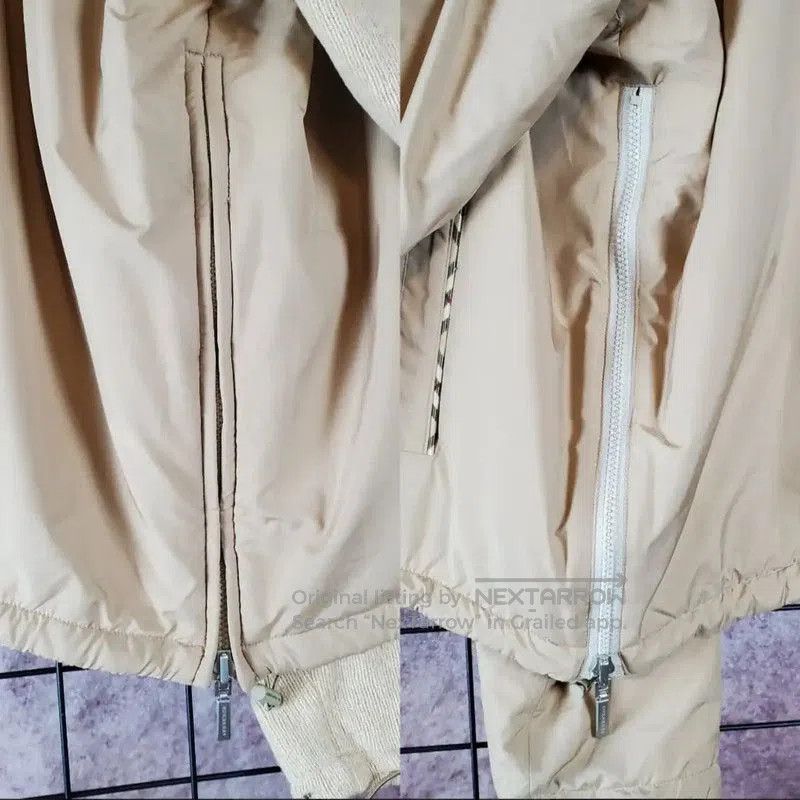 Burberry Burberry Khaki Wool Logo Long Sleeve Sweatshirt. Size L / US 10 / IT 46 - 7 Thumbnail