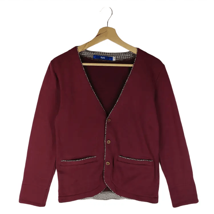 Japanese Brand Apply Made by Spinns Cardigan Size M / US 6-8 / IT 42-44 - 1 Thumbnail