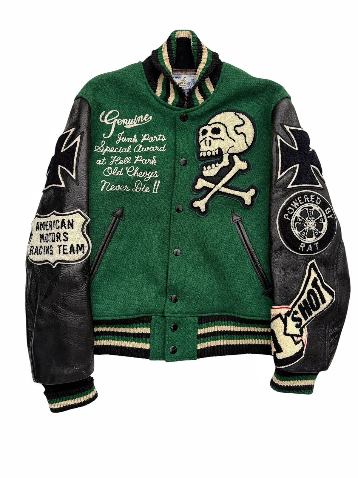 Toyo Enterprises Whitesville Chevy Lover Varsity Jacket Size US M / EU 48-50 / 2 - 1 Thumbnail