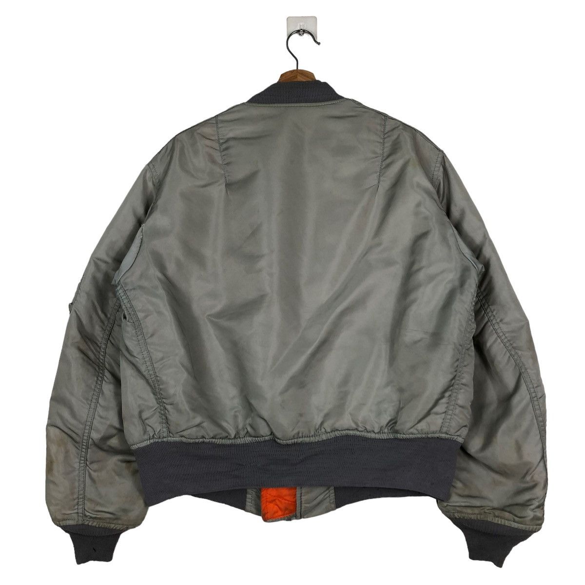 Vintage 🔥VINTAGE REVERSIBLE MA-1 BOMBER JACKET ALPHA INDUSTRIES Size US M / EU 48-50 / 2 - 8 Thumbnail