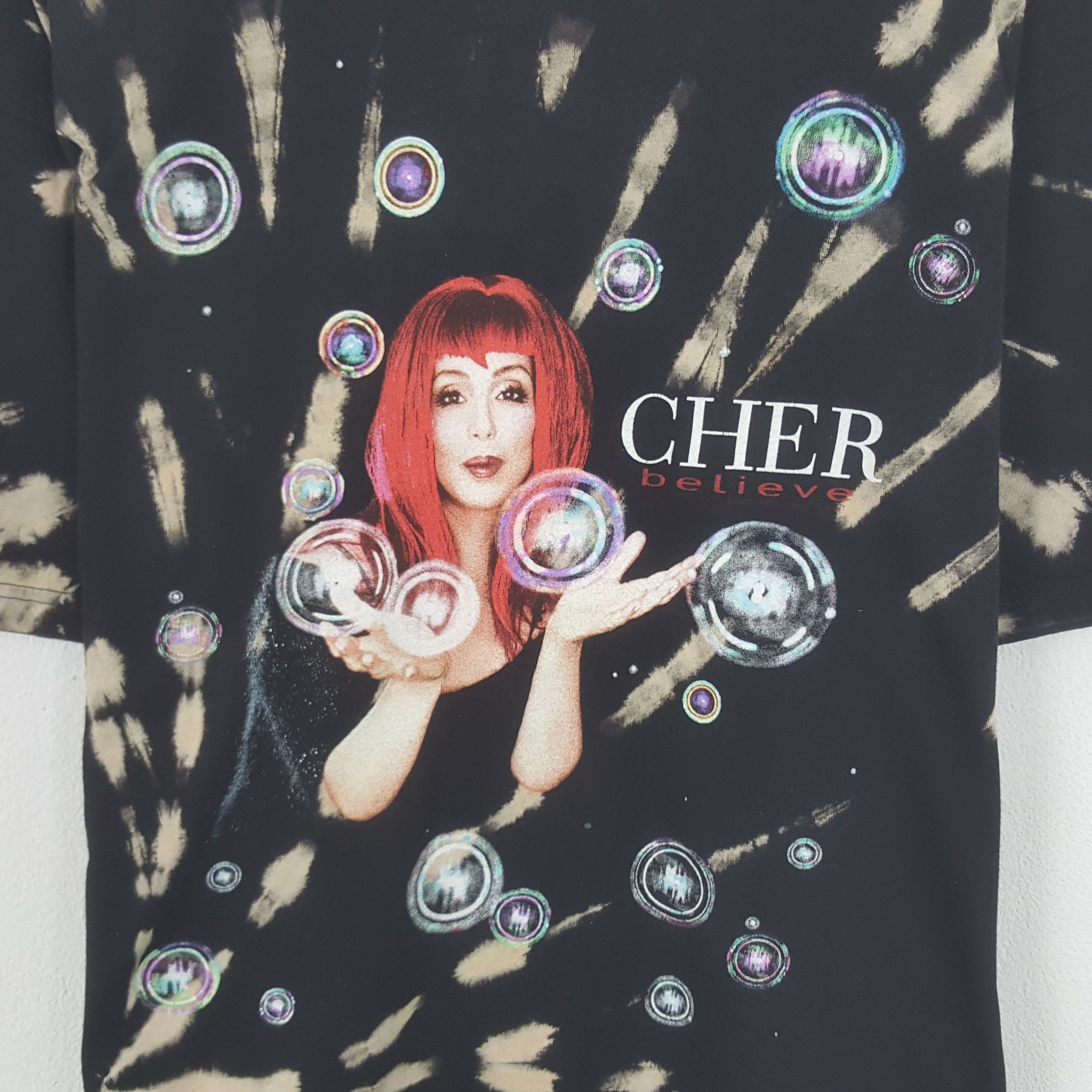 Band Tees Vintage Cher Believe Tour Singer Tshirt Size US XL / EU 56 / 4 - 4 Thumbnail