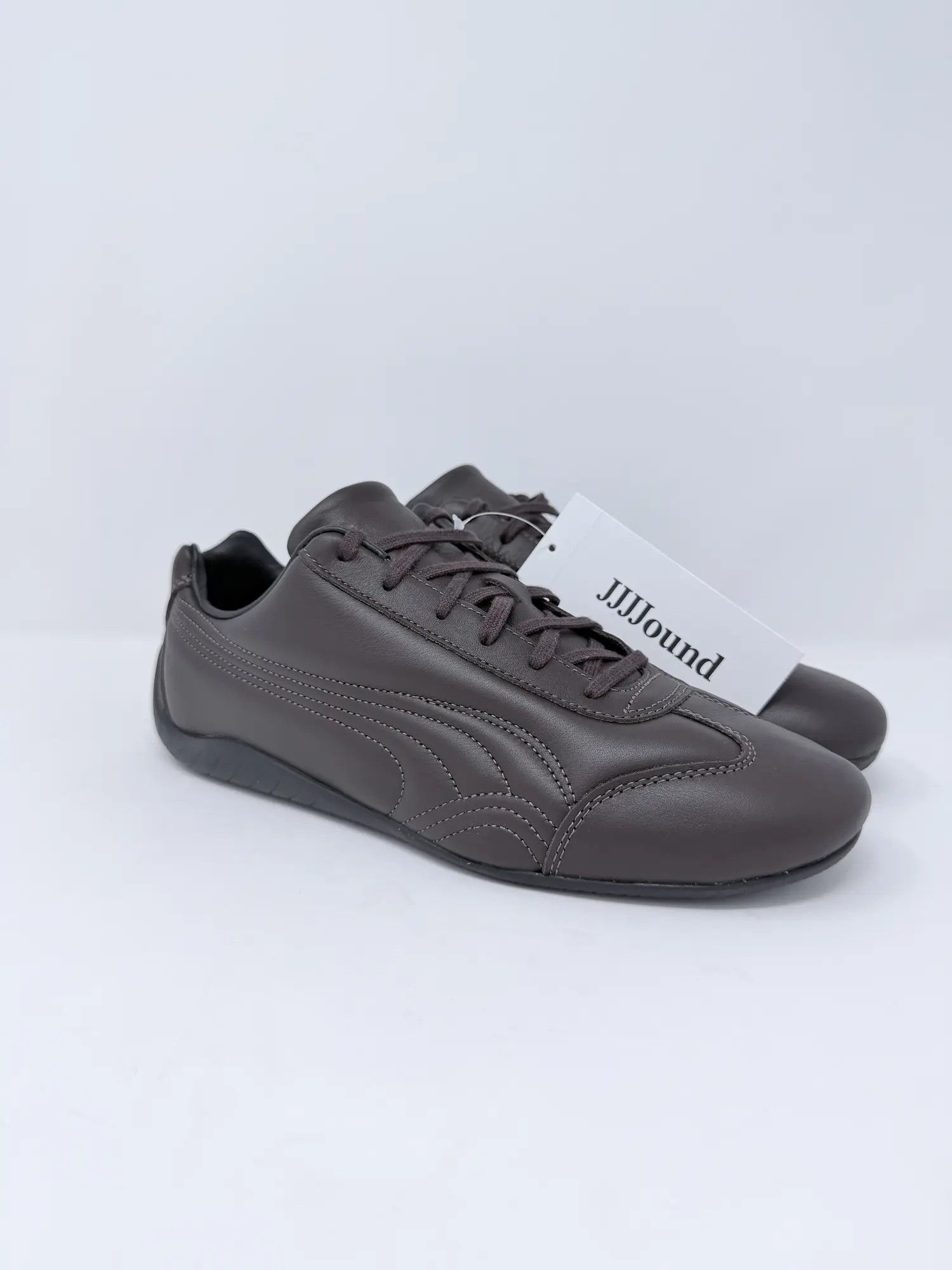 JJJJound × Puma JJJJound Puma Speedcat Leather Brown Size US 9.5 / EU 42-43 - 1 Thumbnail