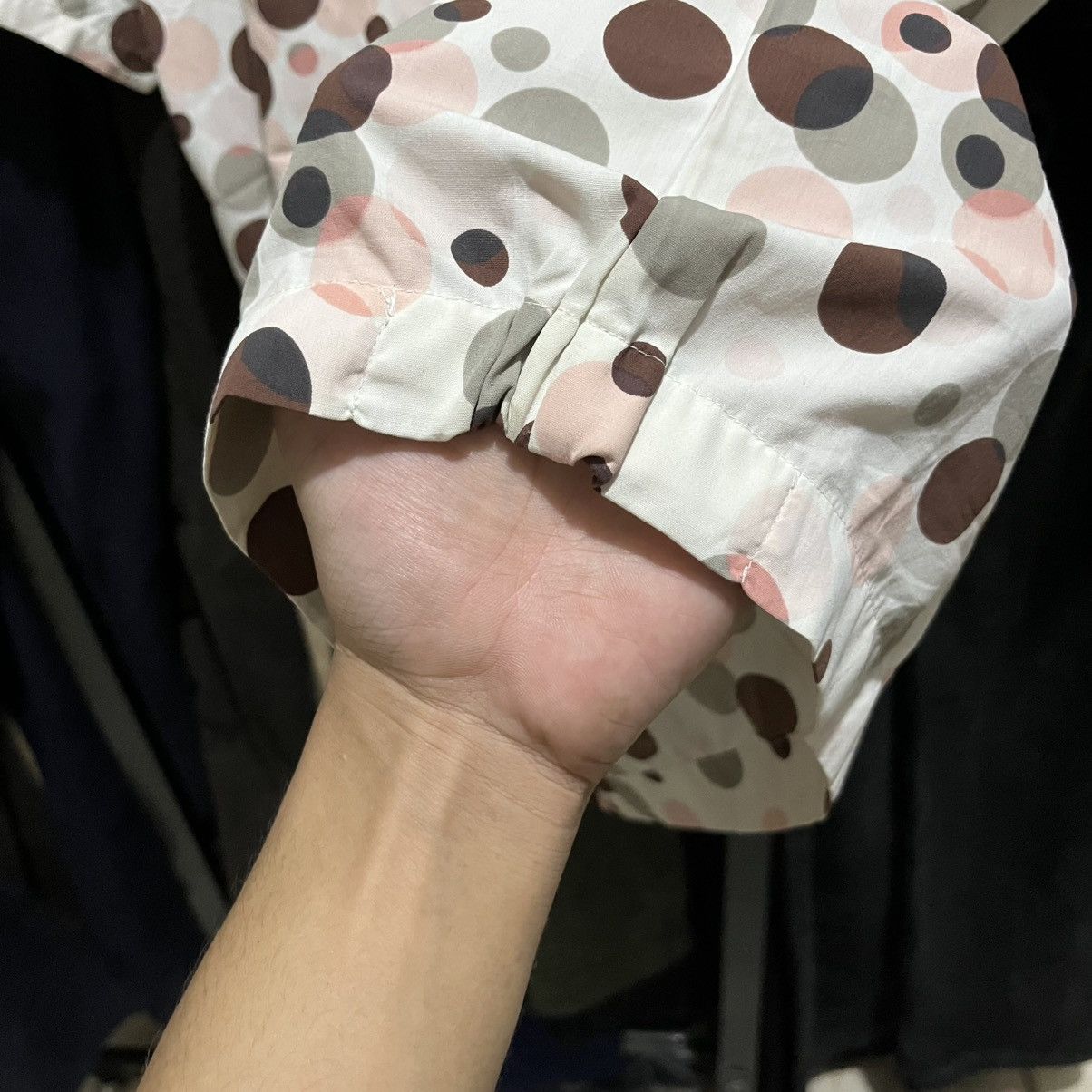 Kapital PPFM Vintage Dot Attack 🍩 Short sleeve shirt vibes playful Size US M / EU 48-50 / 2 - 4 Thumbnail