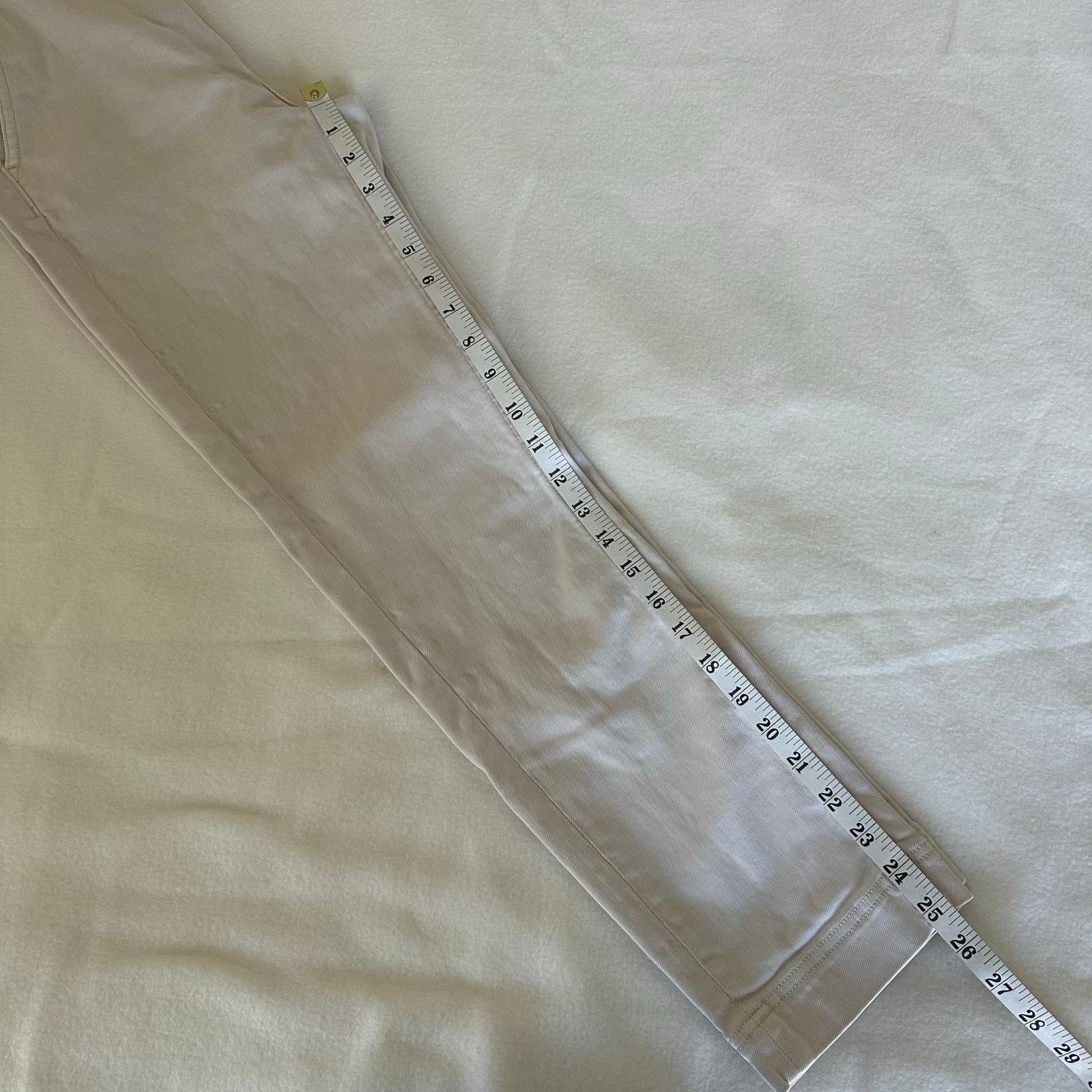 Everlane Everlane Women Jeans Cream High Rise Straight Leg Size 0 Size 25" / US 0 / IT 36 - 4 Thumbnail