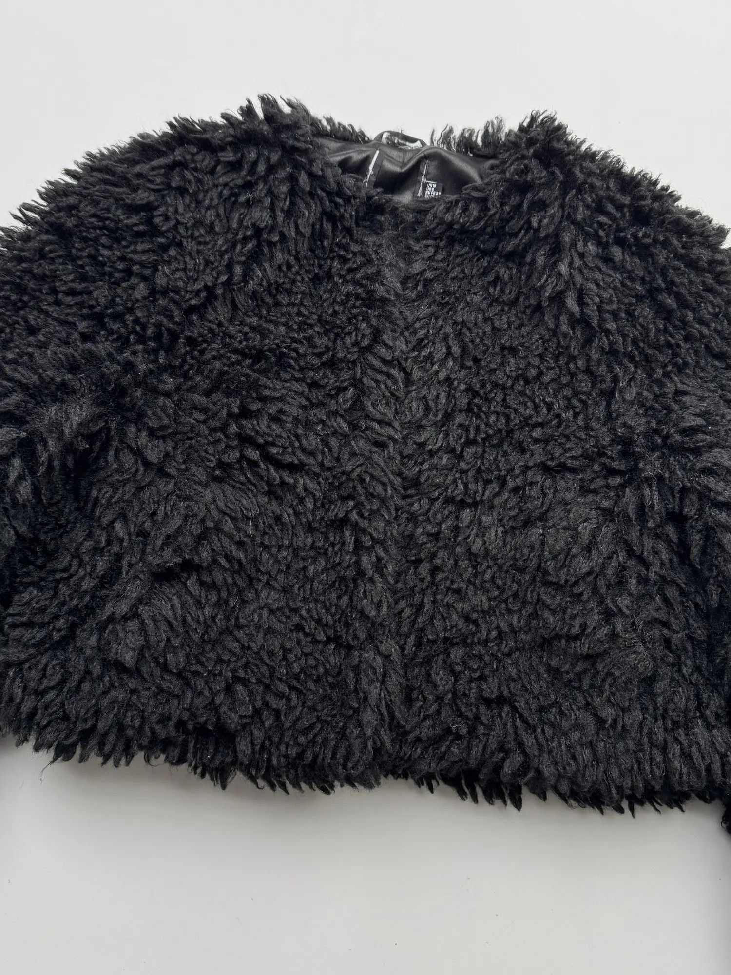 Japanese Brand Vintage Faux Fur Cropped Jacket B387(V93)E2 Size S / US 4 / IT 40 - 4 Thumbnail