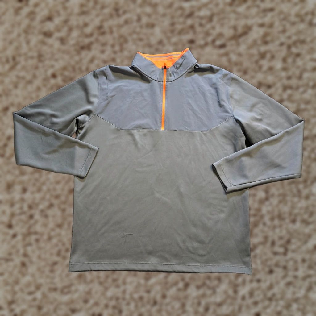 Nike Nike Jacket Mens XL Gray Golf 1/4 Zip DriFit Long Sleeve Casual Athleisure Size US XL / EU 56 / 4 - 1 Thumbnail