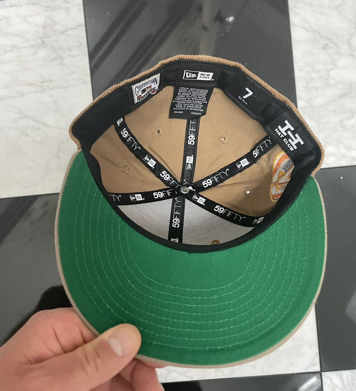 New Era 🔥 Exclusive Angels fitted corduroy size 7 Size ONE SIZE - 4 Thumbnail