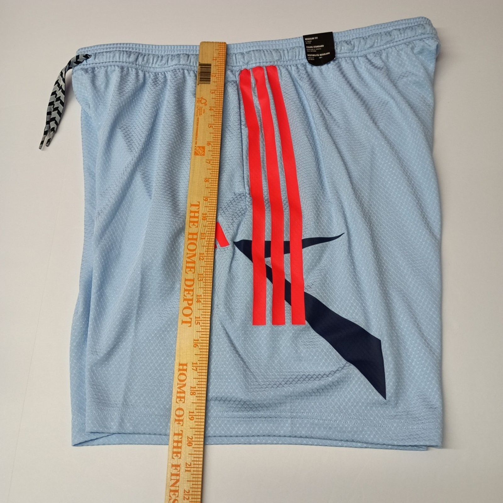Adidas Adidas House Of Tiro Nations Shorts Mens Size 2XL Blue / Red Size US 38 / EU 54 - 8 Thumbnail