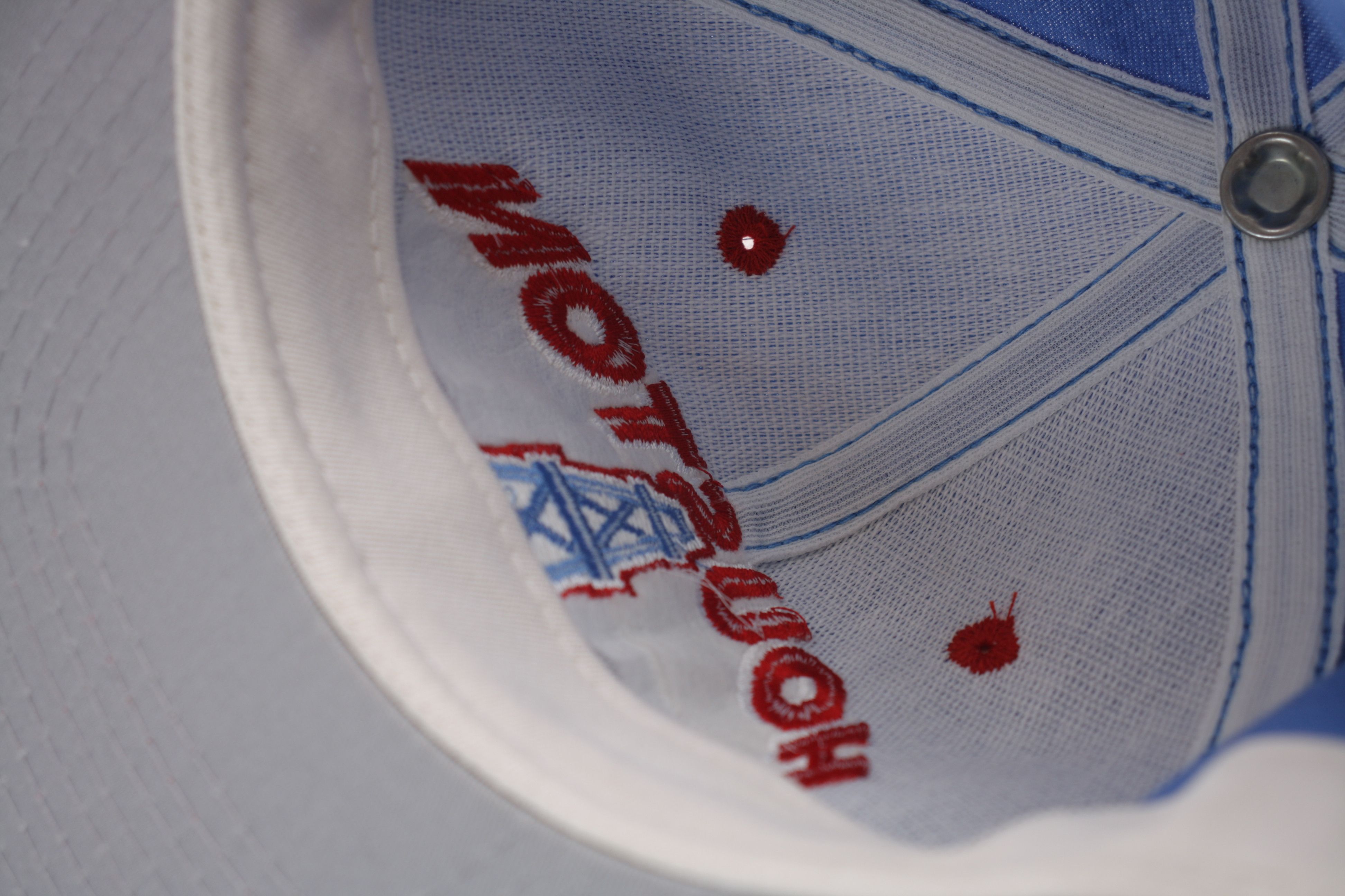 NFL VTG Houston Oilers #1 Apparel Snapback Hat 90s NFL Football Size ONE SIZE - 7 Thumbnail