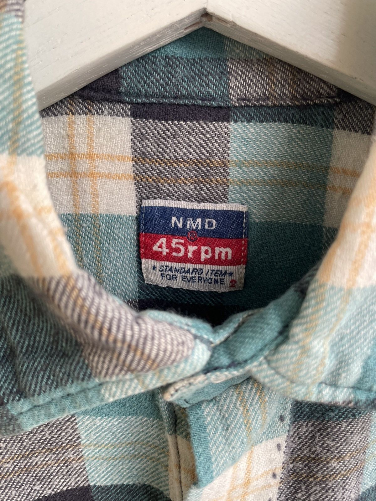 45rpm 2000s 45rpm Plaid Flannel Y2K oversize RRL Hysteric Japan Size XL / US 12-14 / IT 48-50 - 6 Thumbnail
