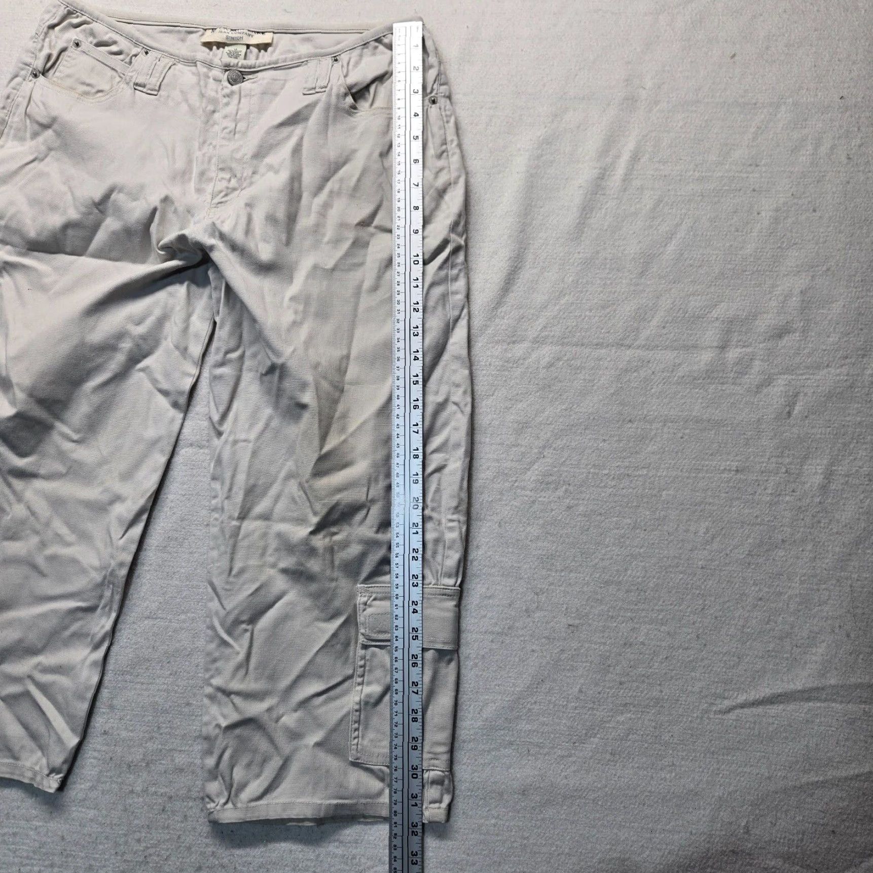 Vintage Mountain Lake Pants Cargo Beige Capris Size 6 Adult Womens Size 28" / US 6 / IT 42 - 7 Thumbnail
