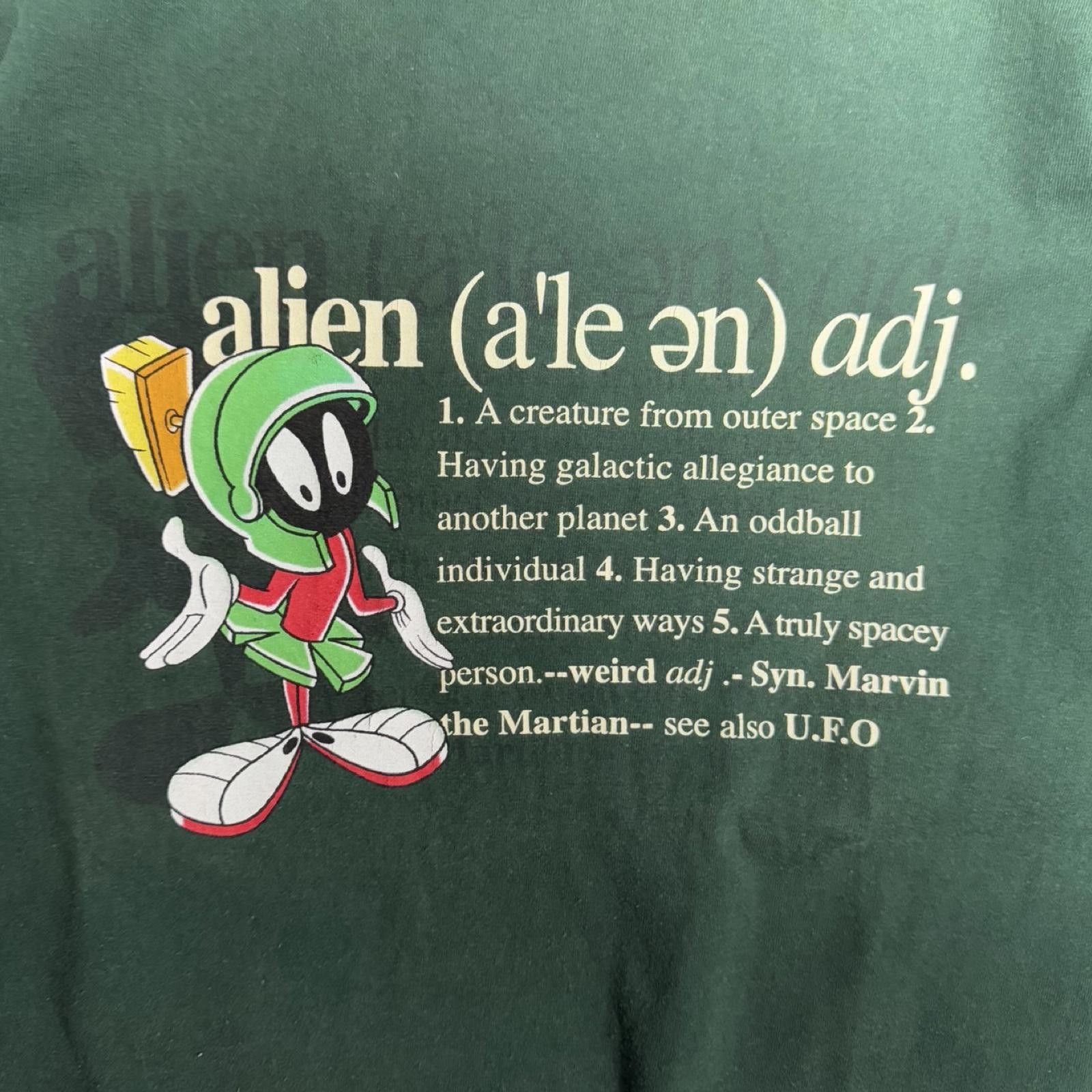 Warner Bros 1998 Marvin the Martian Definition — XL — Size US XL / EU 56 / 4 - 2 Thumbnail