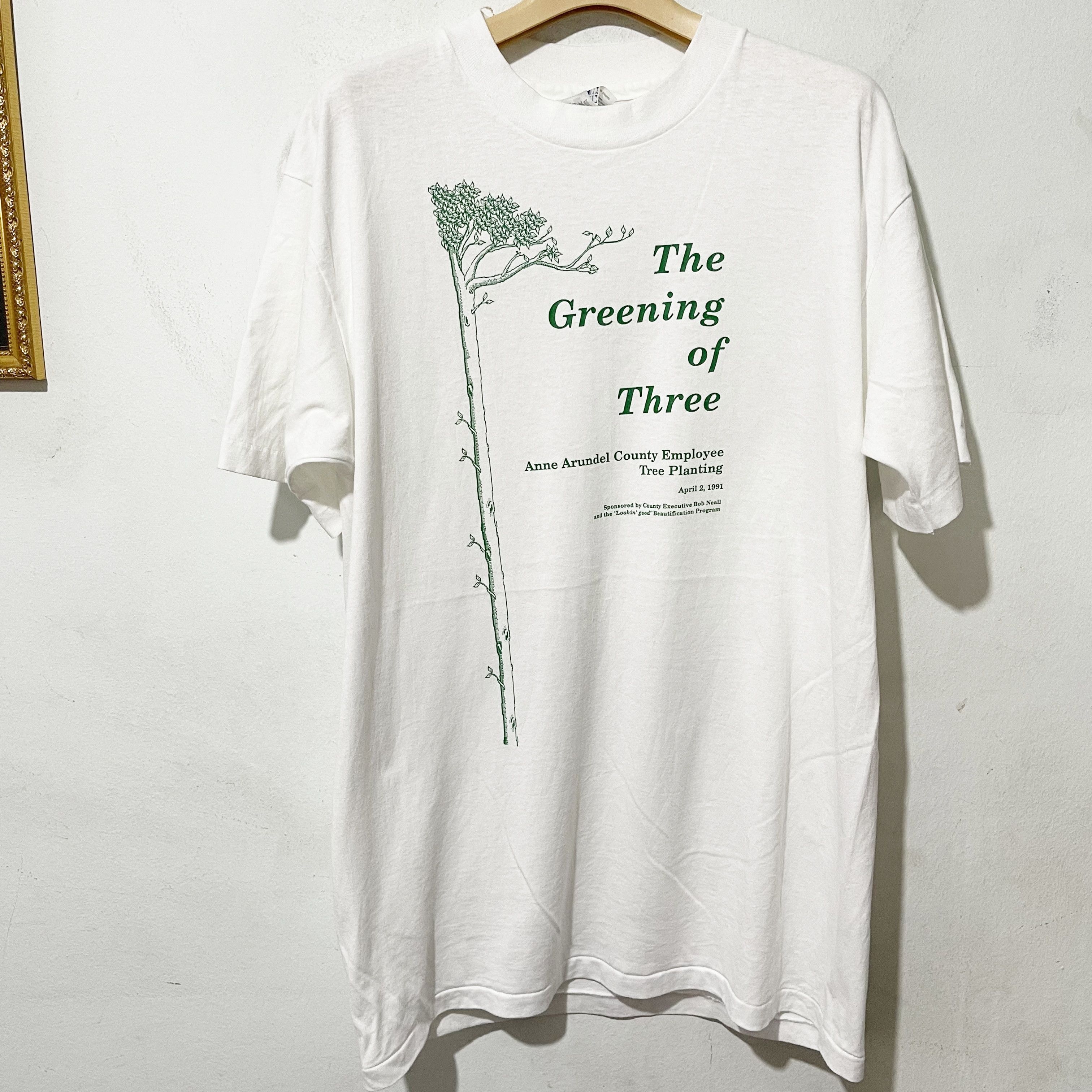 Vintage Vintage 1993 “The Greening of Three” T-Shirt Size US L / EU 52-54 / 3 - 1 Thumbnail