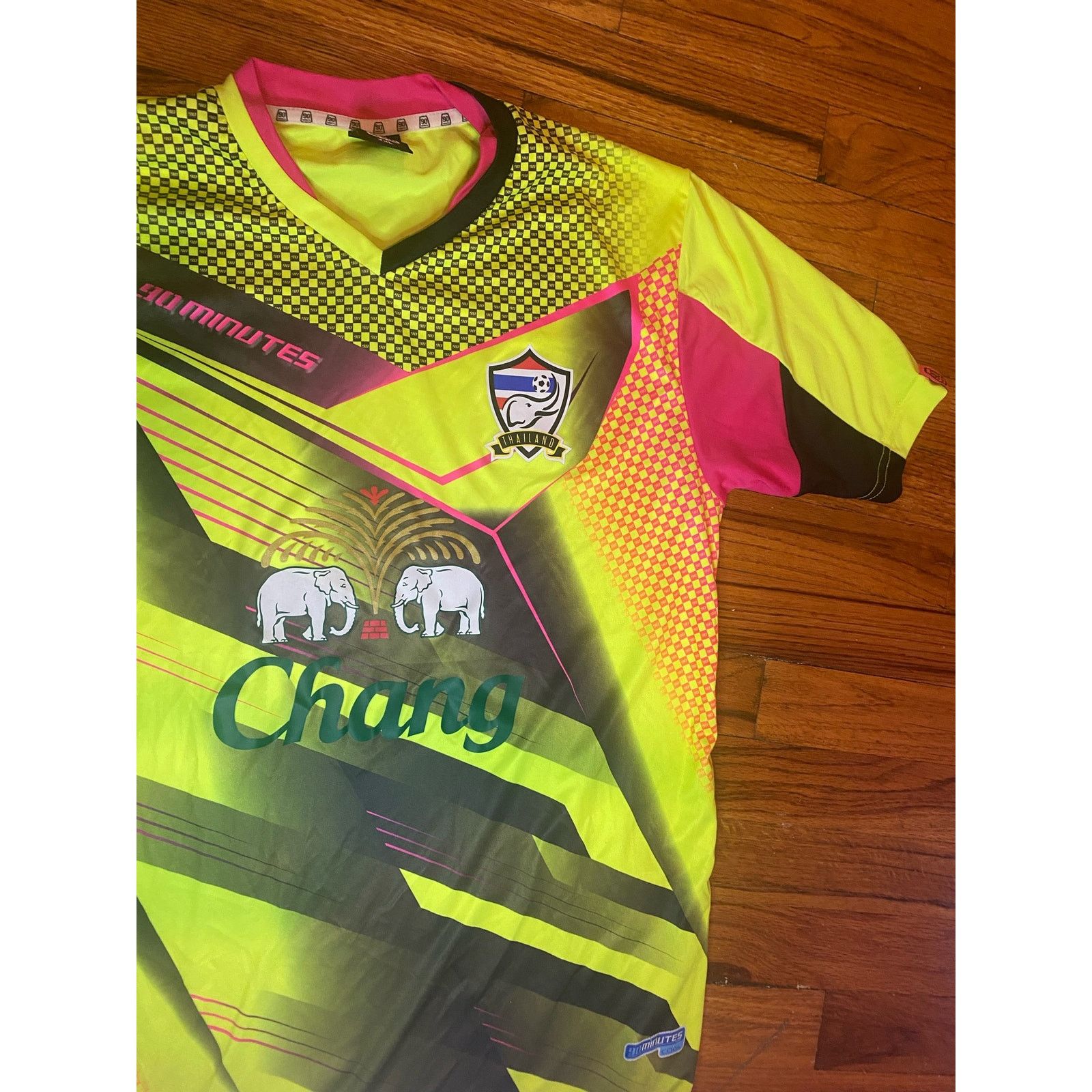 Other Thailand Jersey Football Soccer Trikot Chang 90minutes ig93 Size US M / EU 48-50 / 2 - 1 Thumbnail