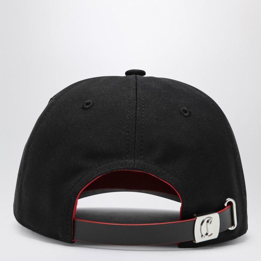 Christian Louboutin o1d2blof0226 Size: M / Baseball Cap / Hat in Black Size ONE SIZE - 2 Thumbnail