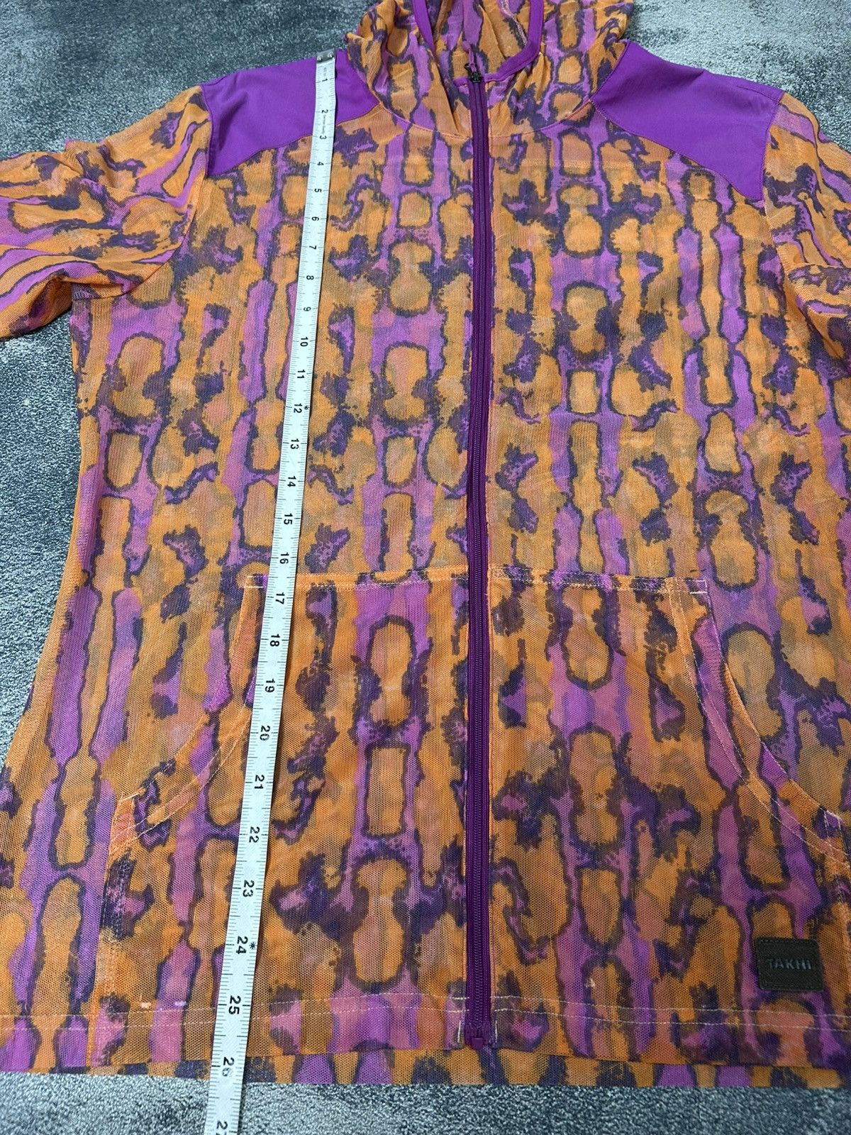 Japanese Brand Y2k Takhi Mesh hoodie Size US XL / EU 56 / 4 - 9 Thumbnail