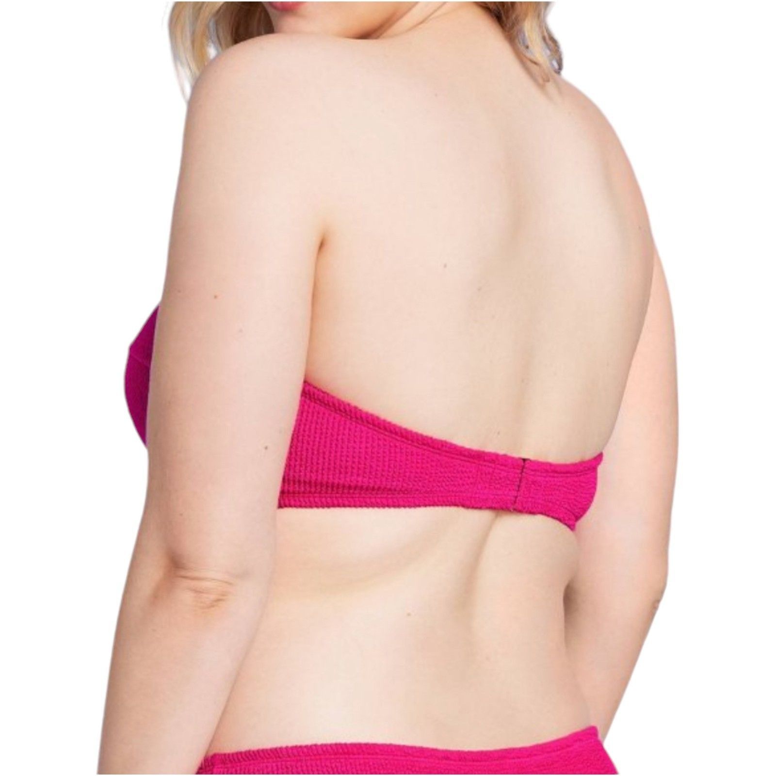 Other Shade & Shore - Women's Pucker Textured Light Lift Bandeau B Size ONE SIZE - 2 Thumbnail