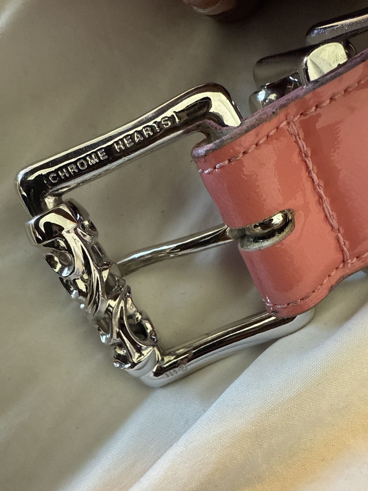 Chrome Hearts Chrome Hearts Pink Roller Size 34 - 14 Thumbnail