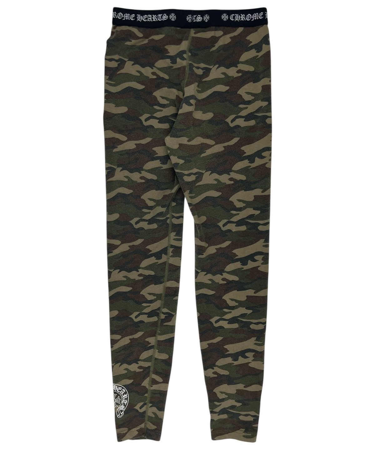 Chrome Hearts Chrome Hearts Camo Horseshoe Logo Print Leggings Size 26" / US 2 / IT 38 - 1 Thumbnail