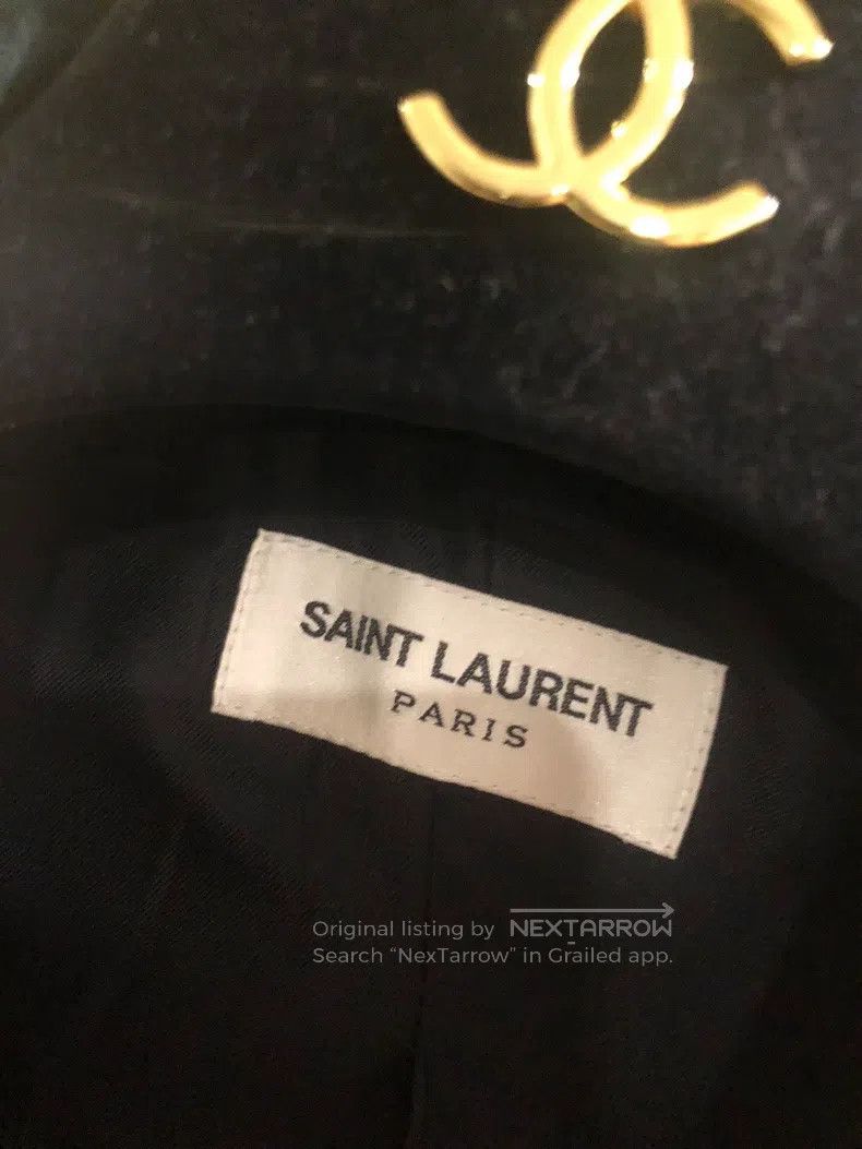 Saint Laurent Paris Saint Laurent Paris Moss Green Velvet Jacket i Size US S / EU 44-46 / 1 - 4 Thumbnail