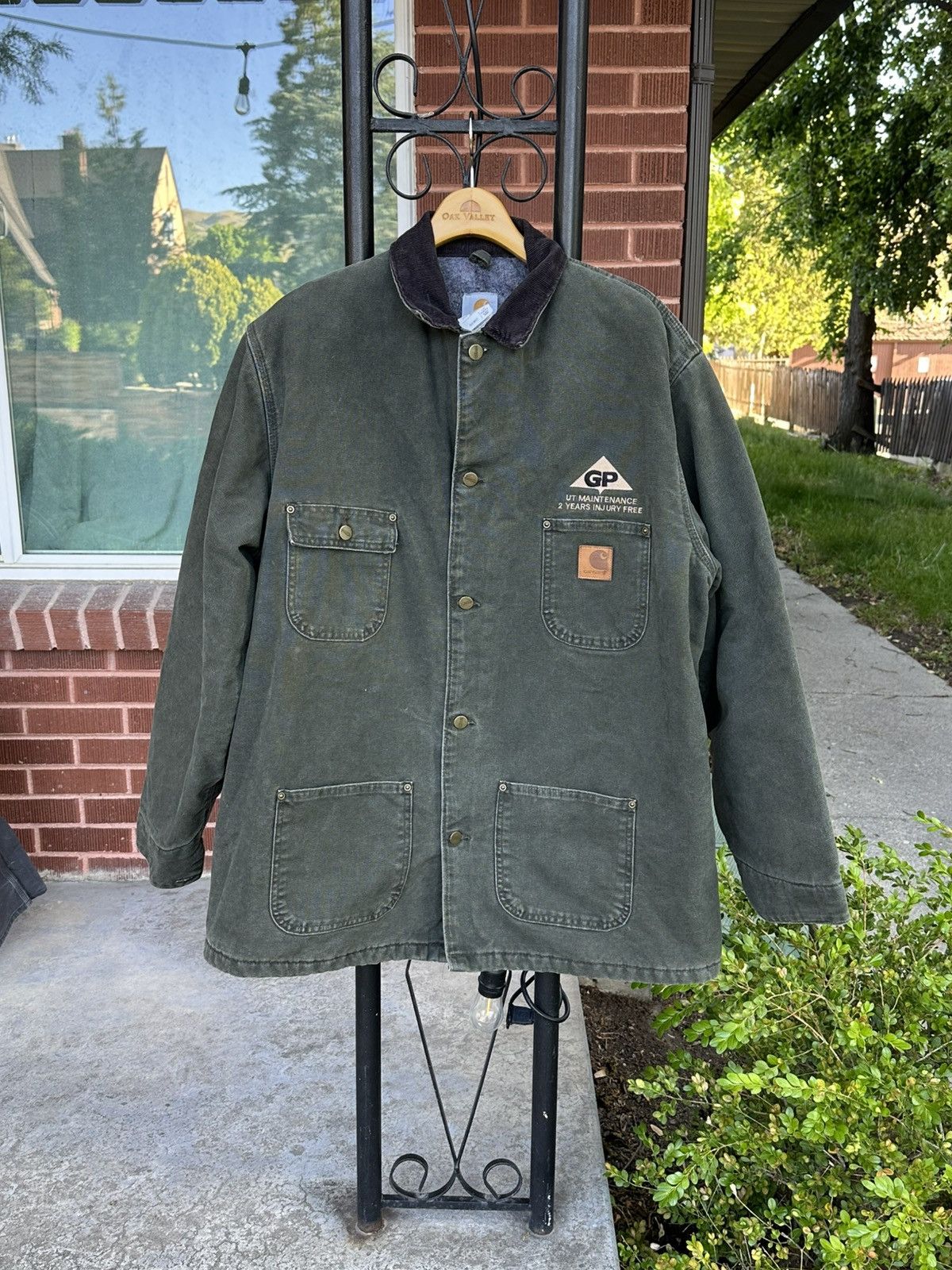 Carhartt Vintage Carhartt C02 MOS Blanket Lined Chore Coat XLT MINT Size US XL / EU 56 / 4 - 1 Thumbnail