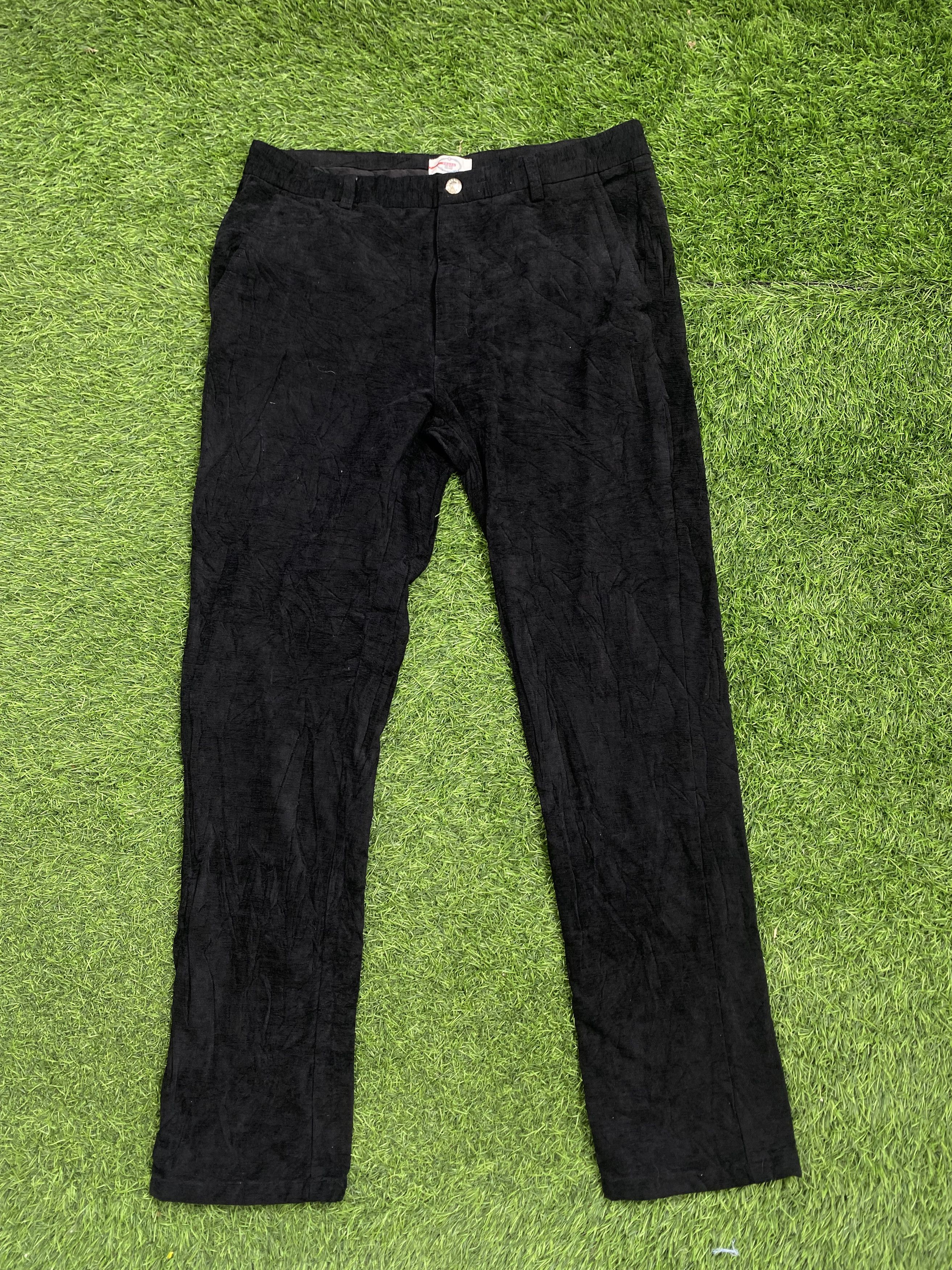 image of Prada Corduroy Casuals Pants in Black, Men's (Size 36)